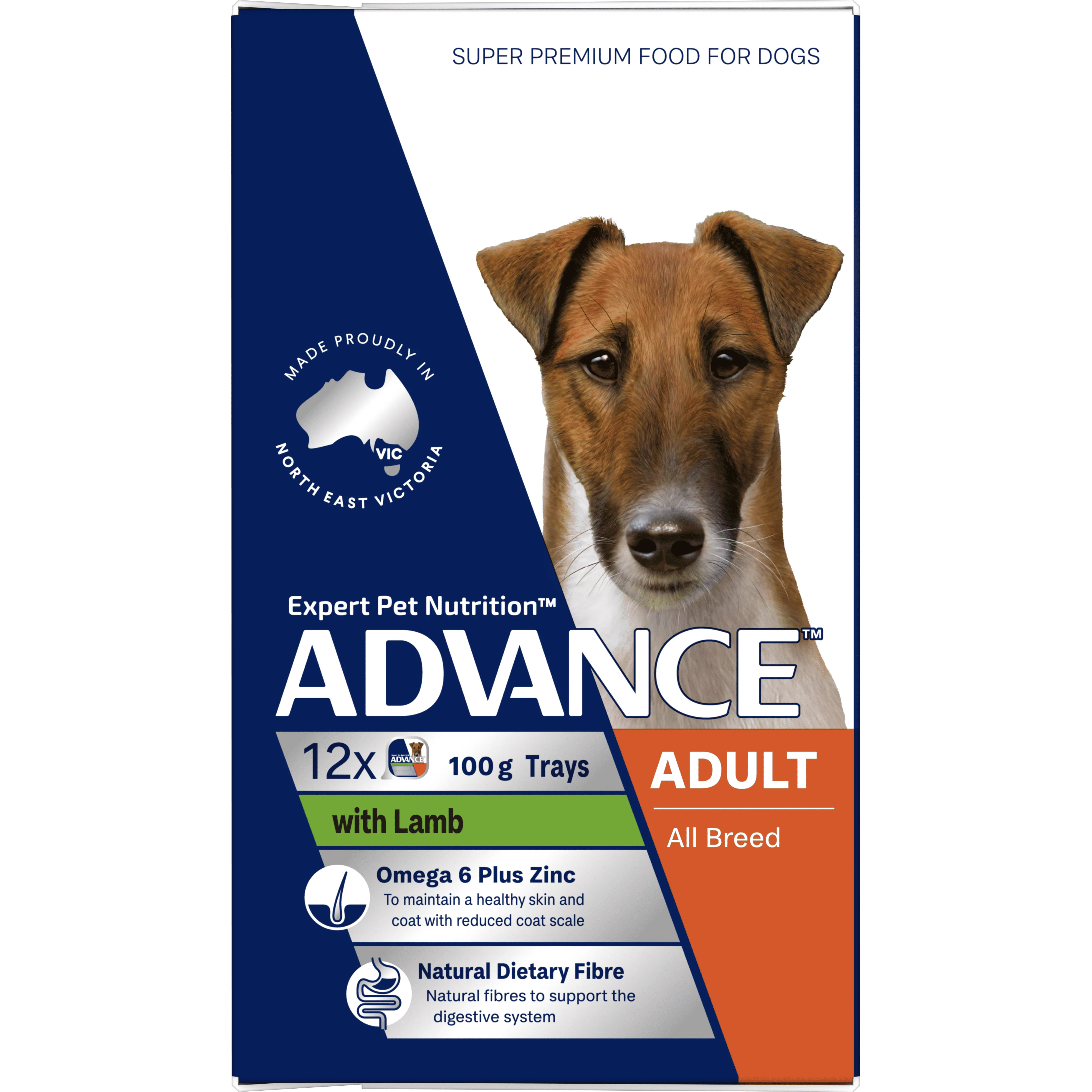 ADVANCE - Adult All Breed with Lamb Dog Wet Food (100g x 12pk) - Image 11