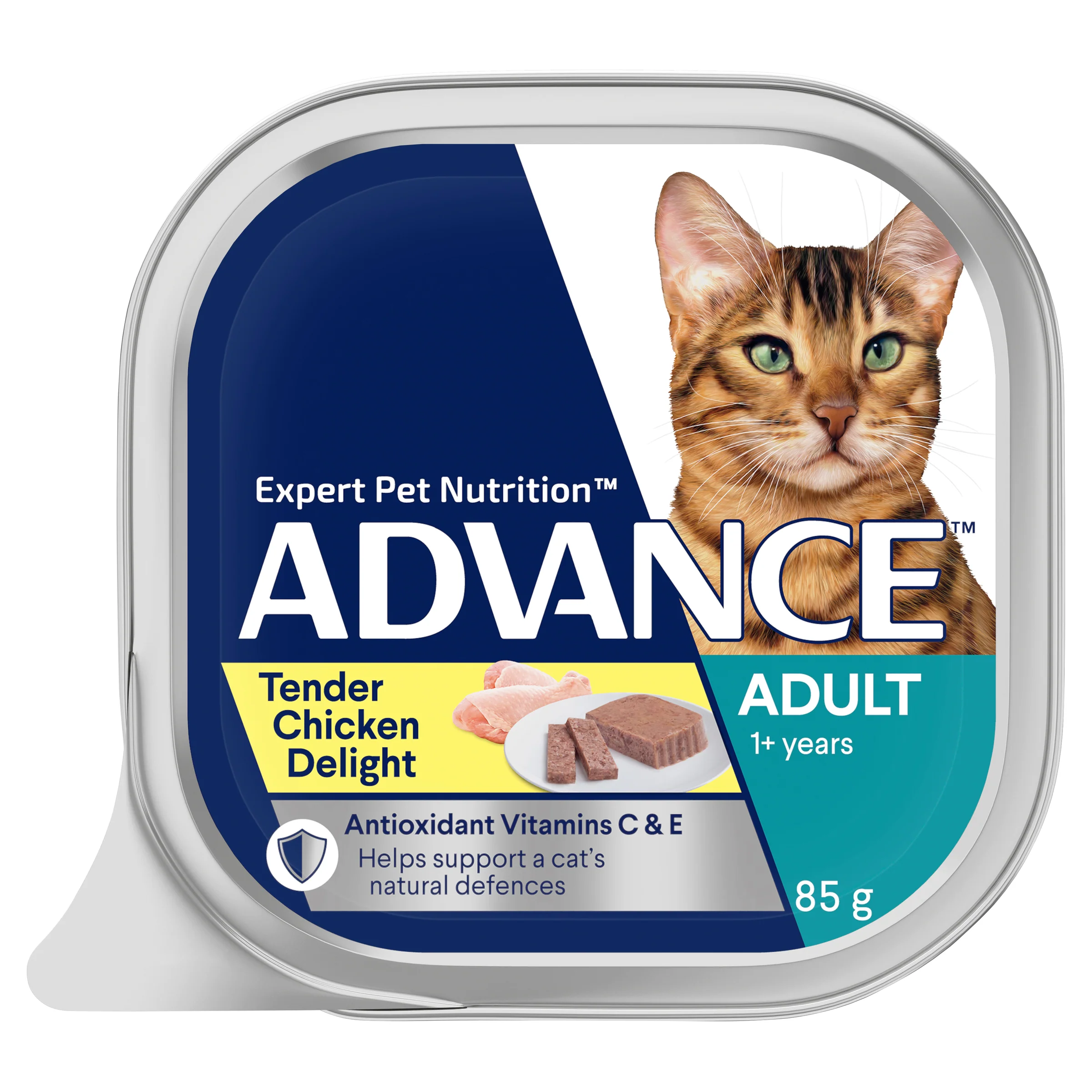 ADVANCE - Adult Tender Chicken Delight Cat Wet Food (85g x 7pk) - Image 3