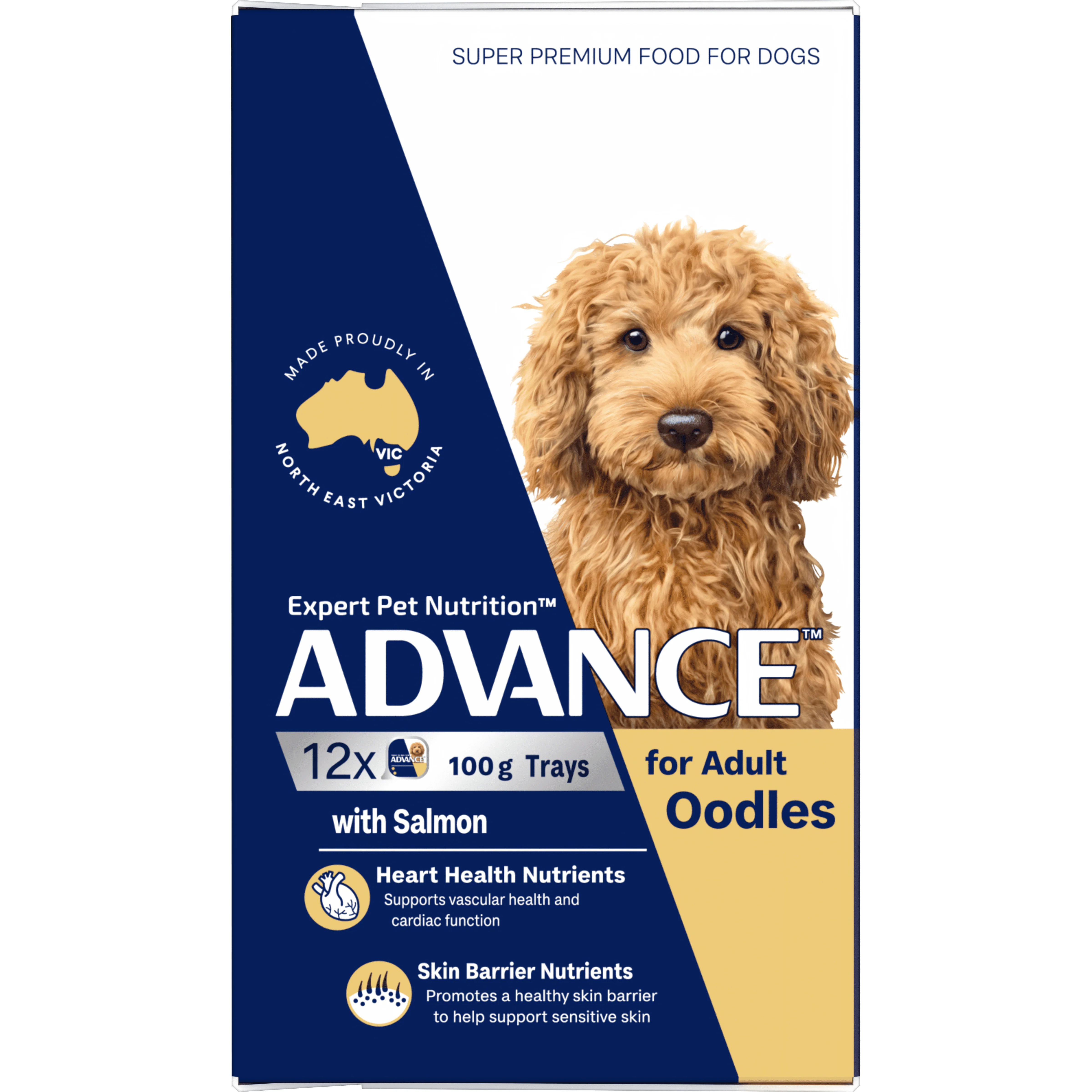 ADVANCE - Oodles Adult with Salmon Dog Wet Food (100g x 12pk) - Image 10