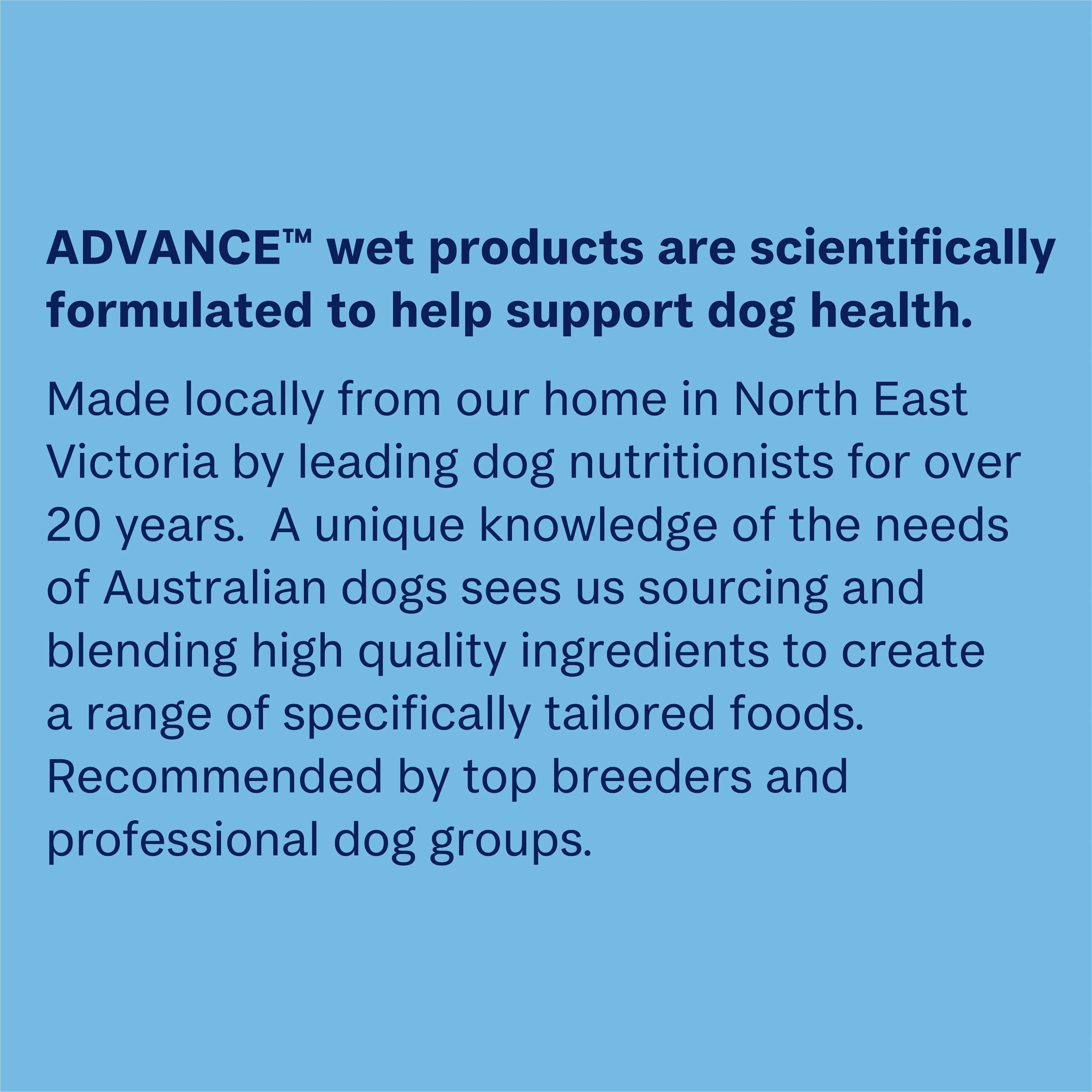 ADVANCE - Puppy Growth Chicken with Rice Dog Wet Food (700g) - Image 11