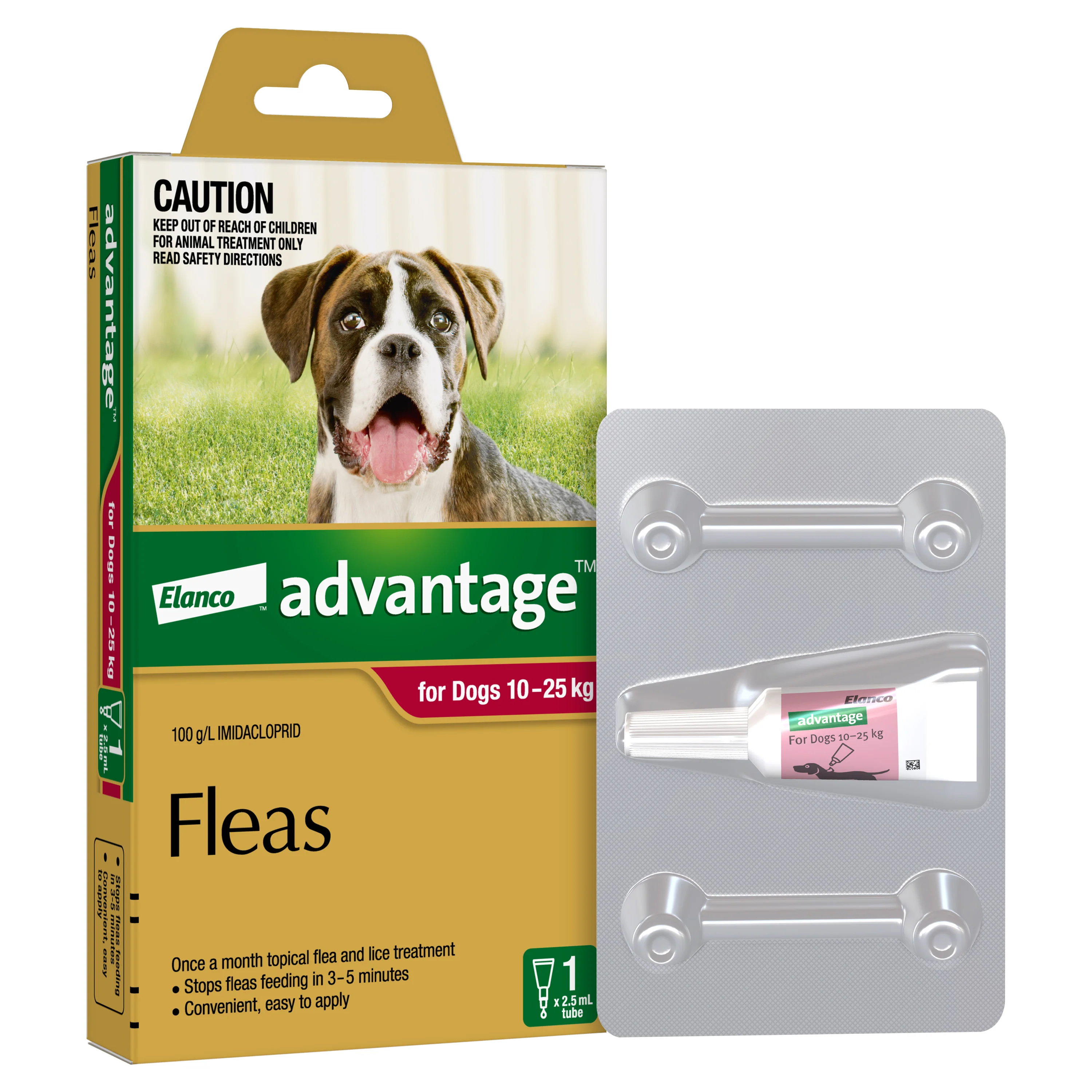 Advantage - Flea Treatment for Dogs 10-25kg (1pk) - Image 3