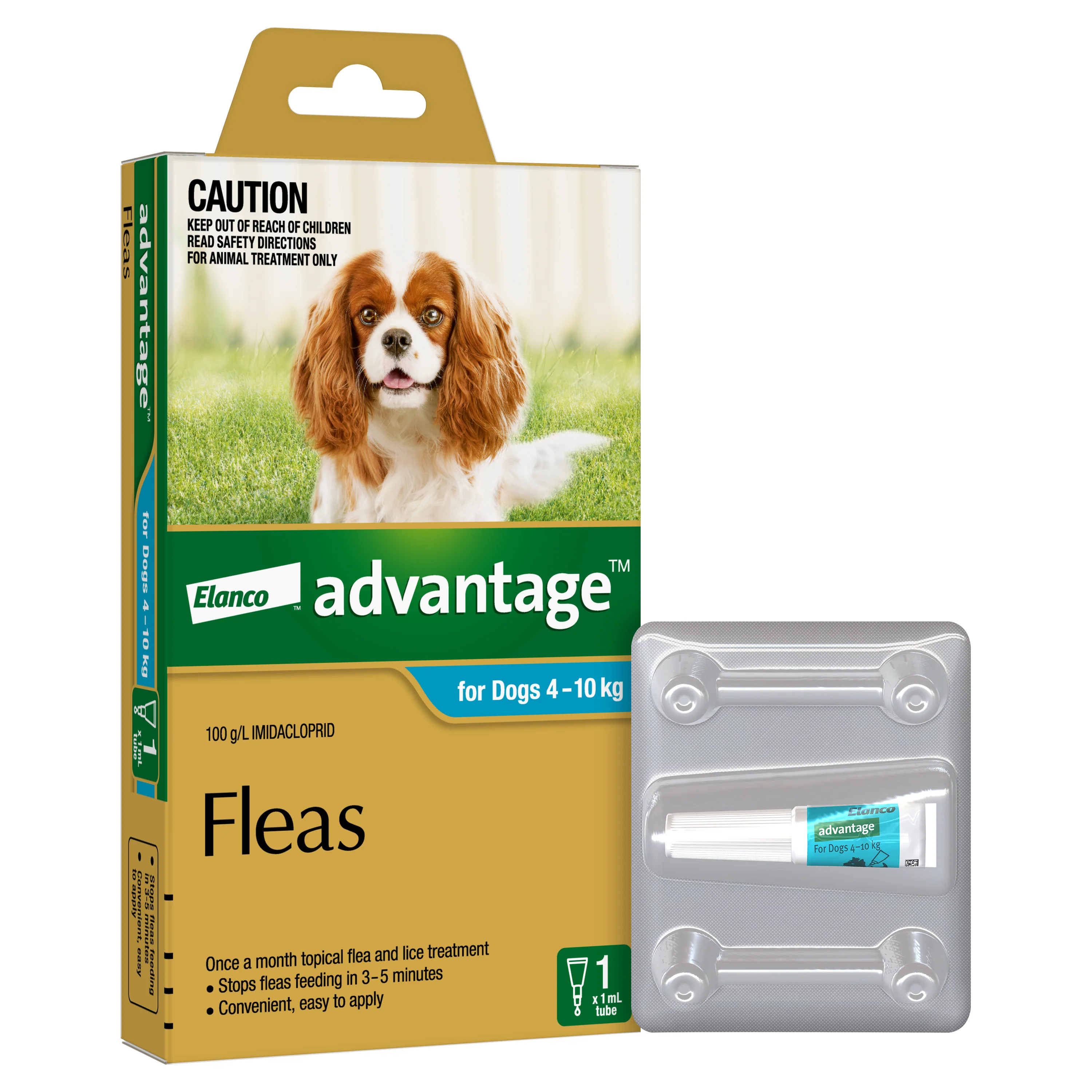 Advantage - Flea Treatment for Dogs 4-10kg (1pk) - Image 3