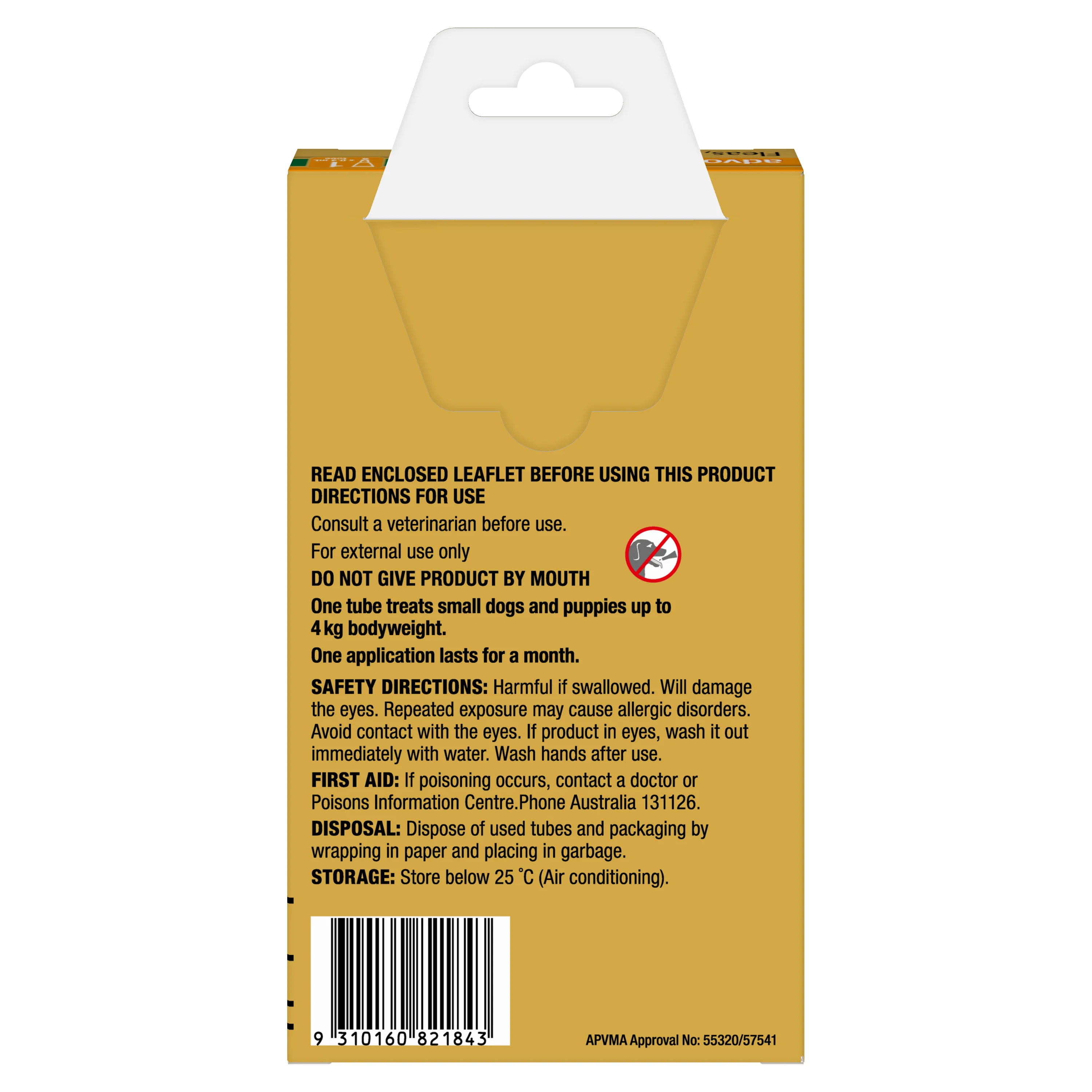Advocate - Dog up to 4kg (1pk) - Image 2