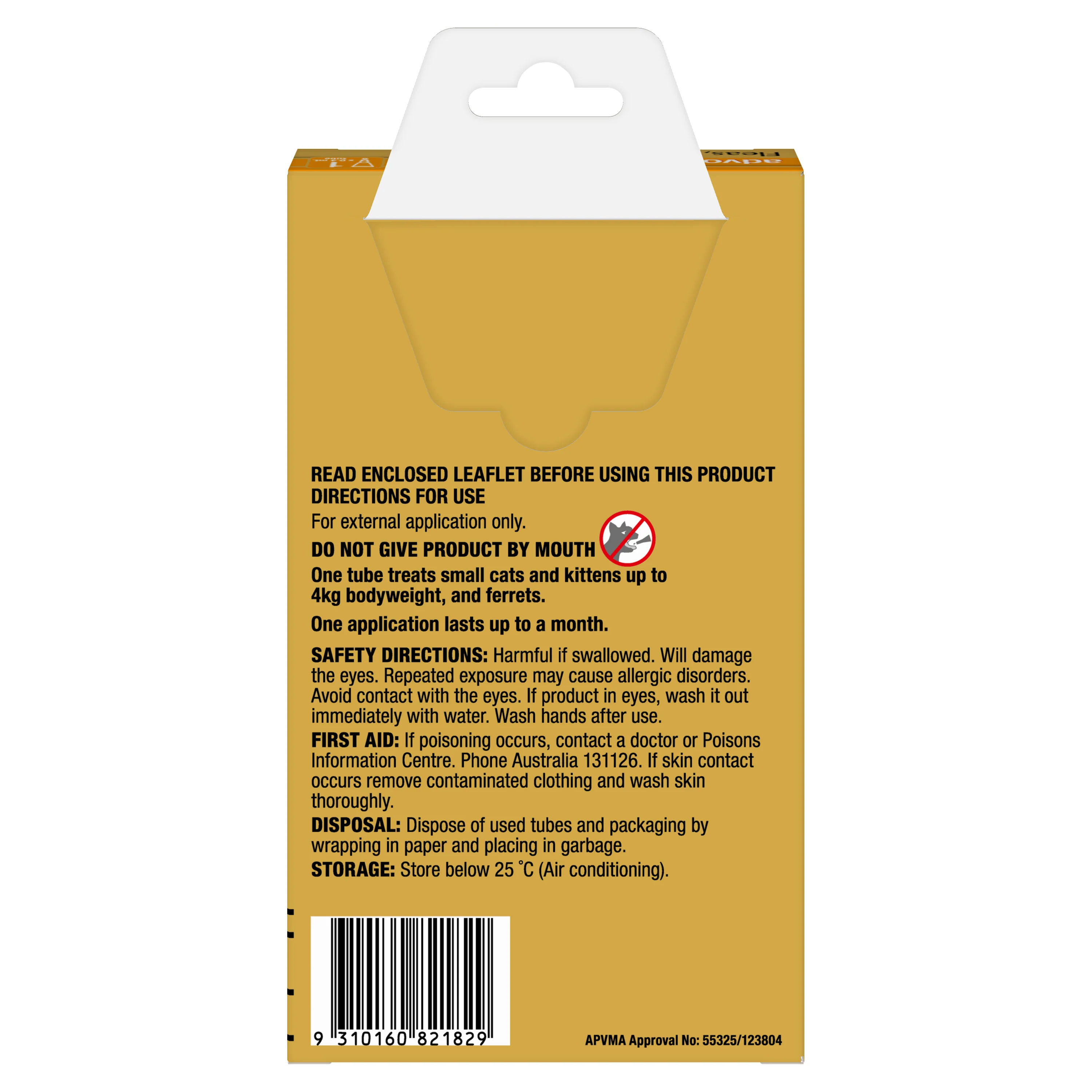 Advocate - Cat up to 4kg (1pk) - Image 2