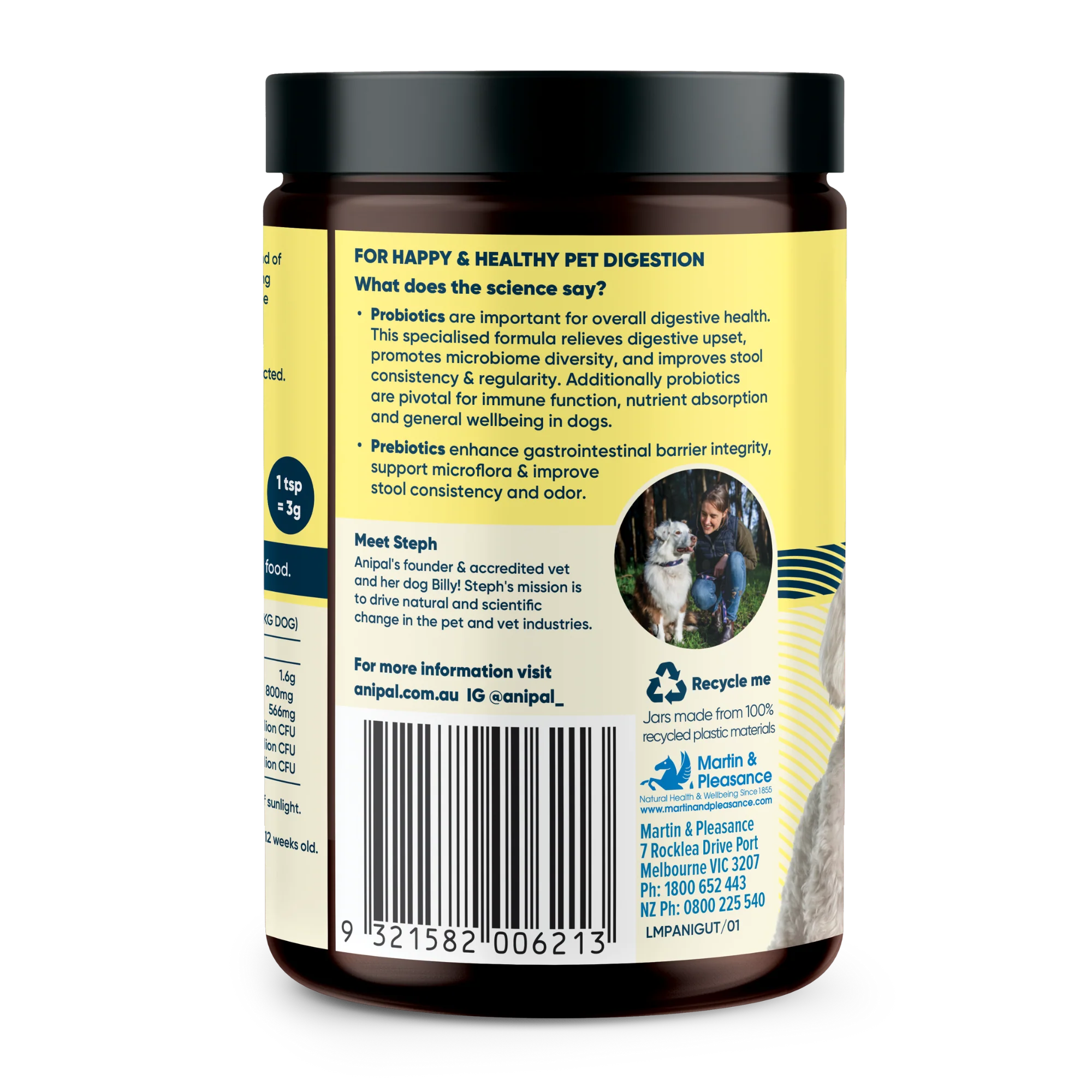 Anipal Gut Formula Powder Meal Topper 135g - Image 4