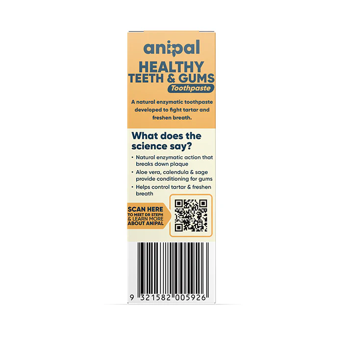 Anipal Healthy Teeth & Gums Peanut Butter Toothpaste 50g - Image 6