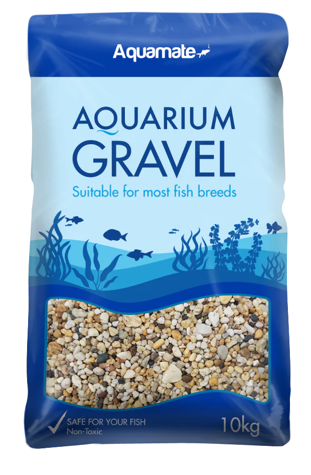 Aquamate - Natural Gravel 10kg (Gold)