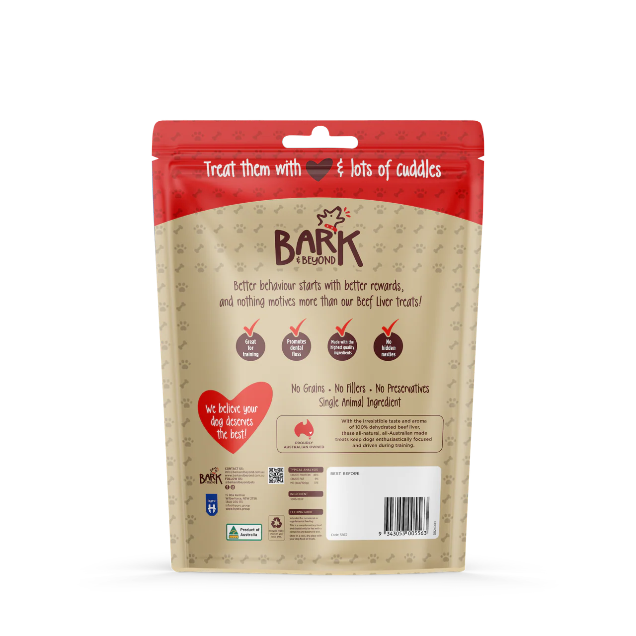 Bark & Beyond - Beef Liver (120g) - Image 2