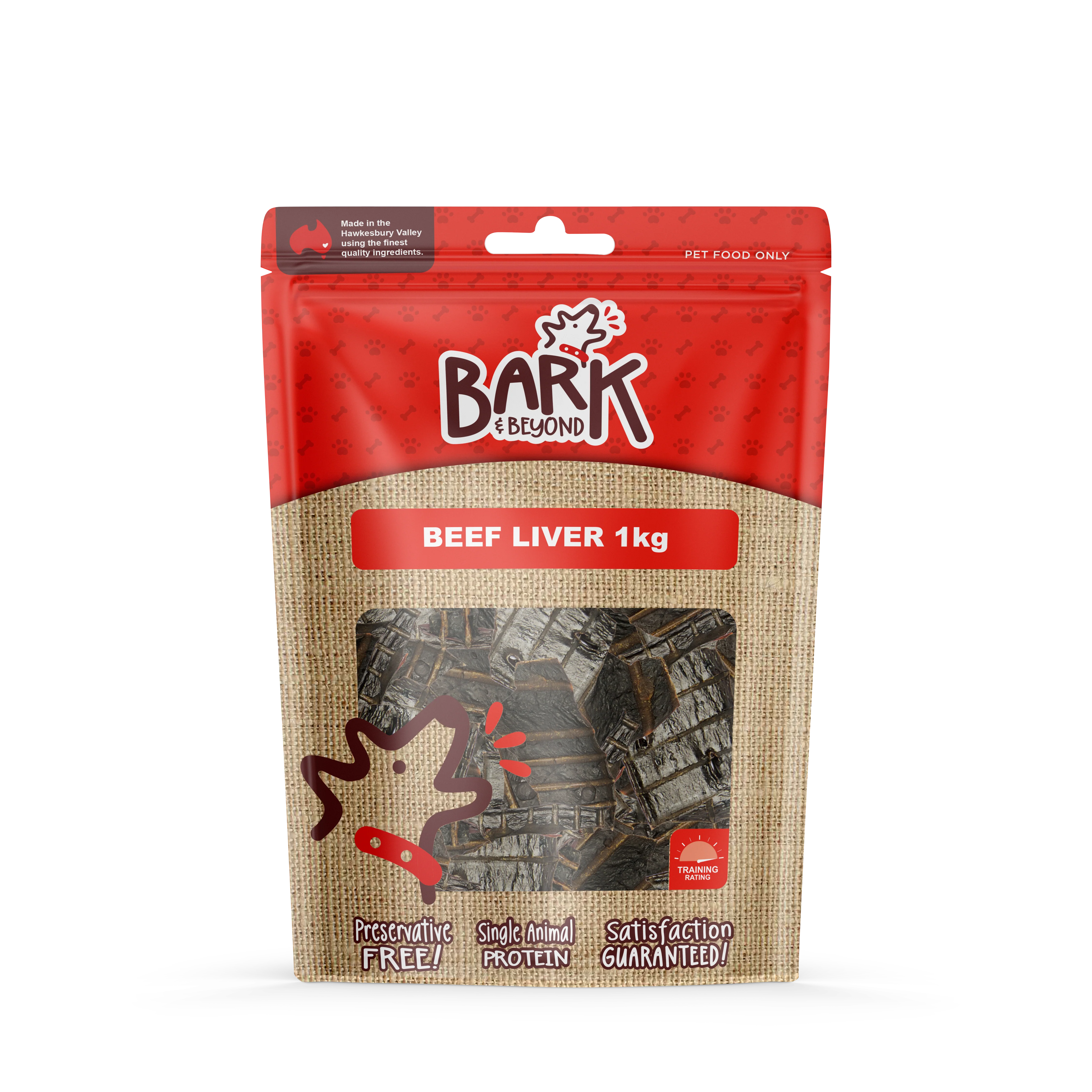 Bark & Beyond - Beef Liver (1kg)
