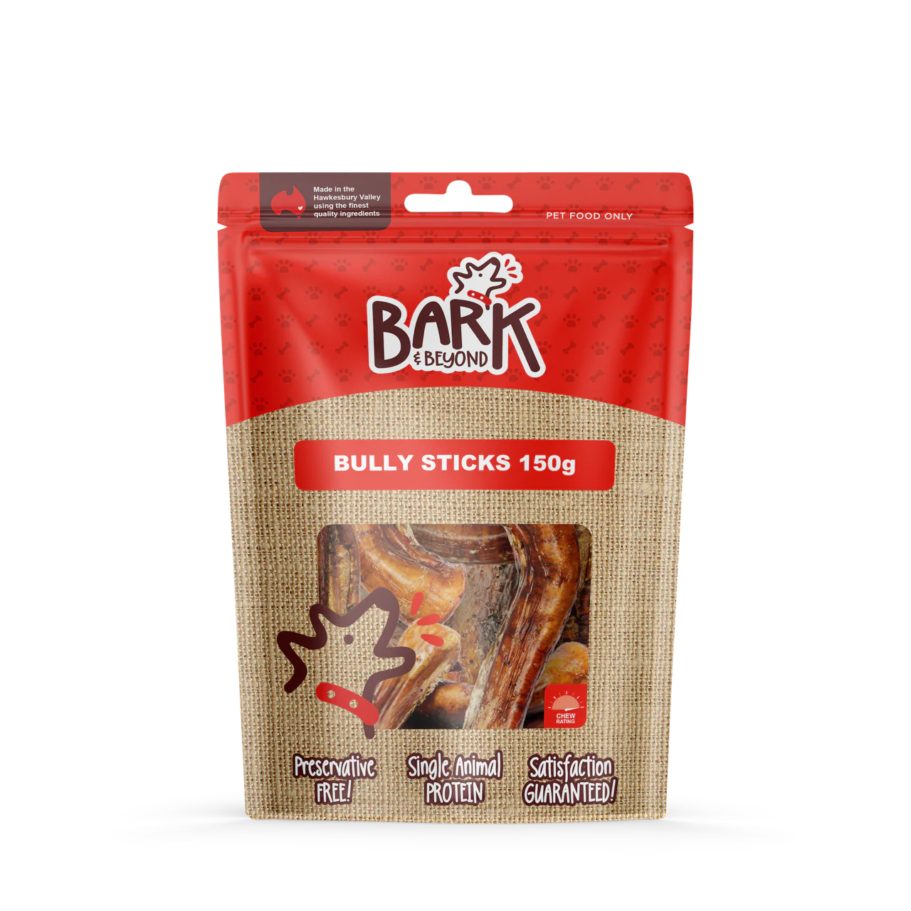 Bark & Beyond - Bully Sticks (150g)