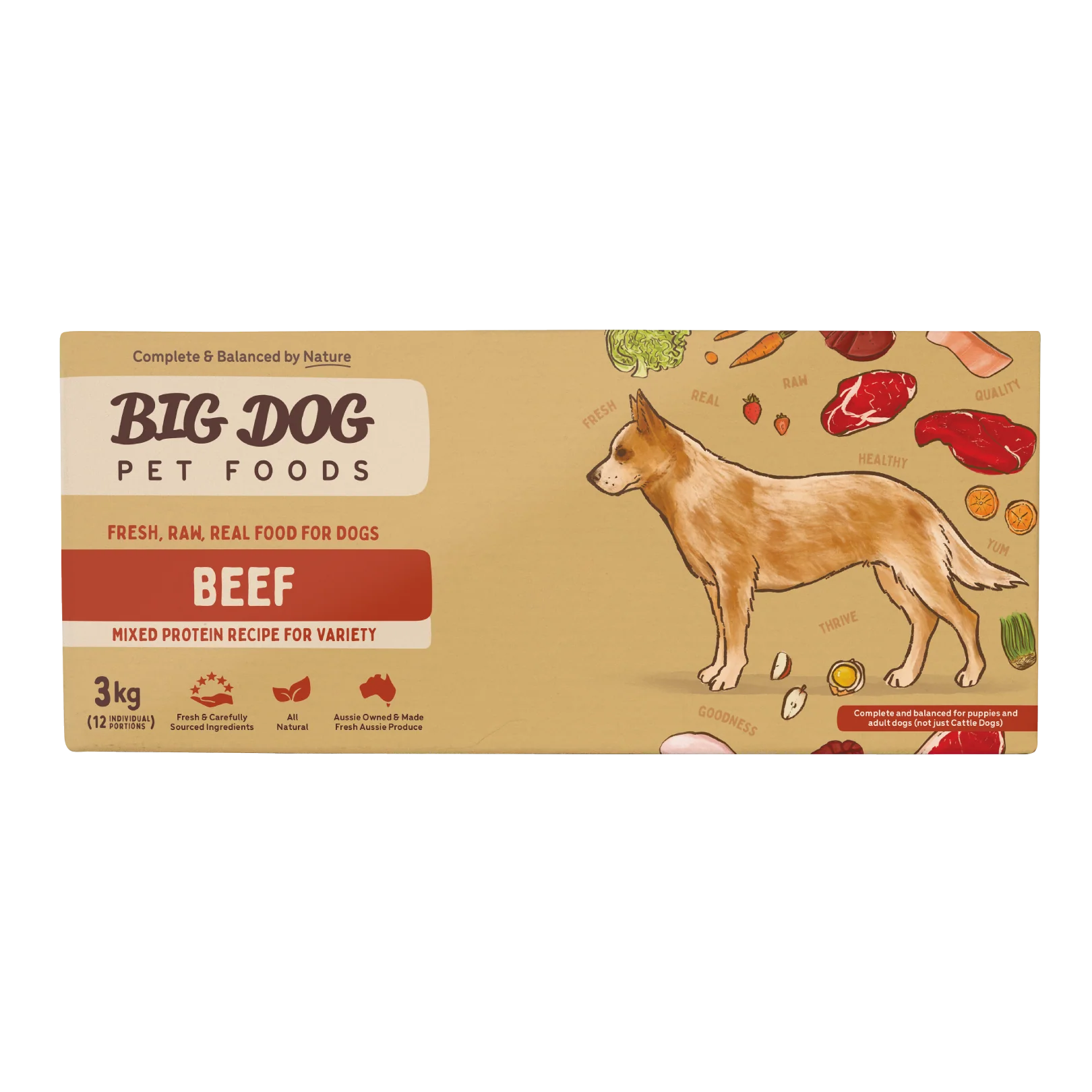 Big Dog - Beef for Dogs (3kg) - Image 5