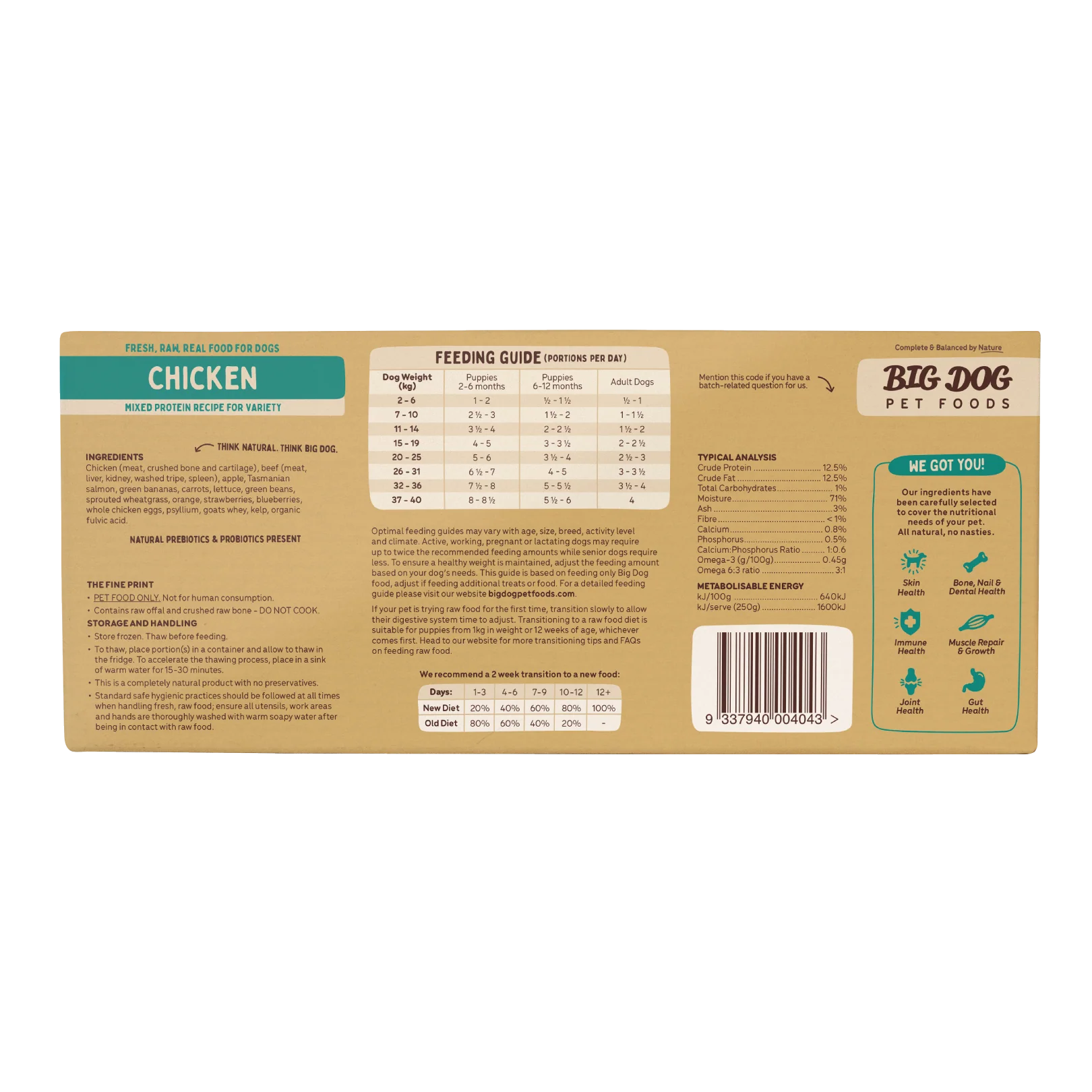 Big Dog - Chicken for Dogs (3kg) - Image 4