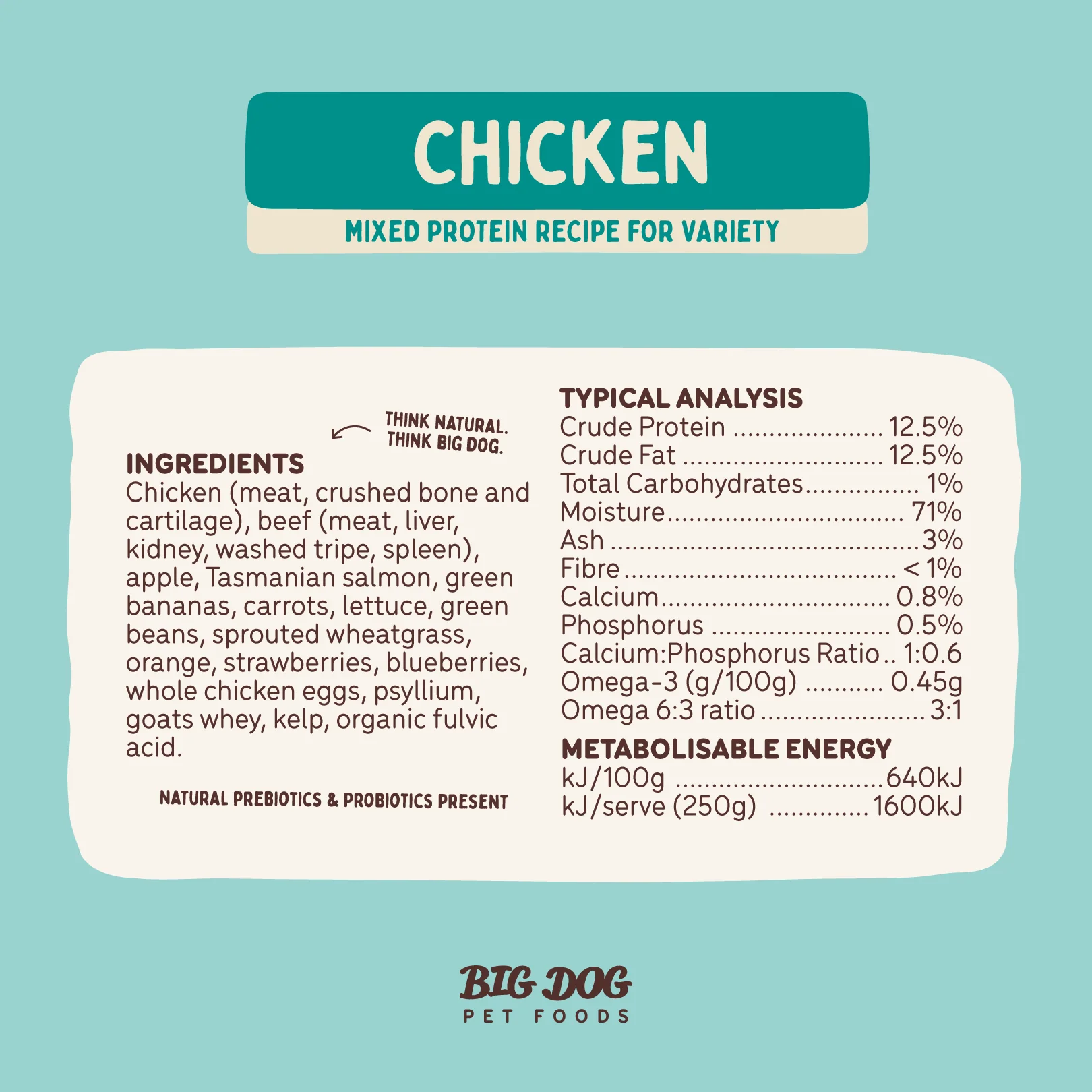 Big Dog - Chicken for Dogs (3kg) - Image 8