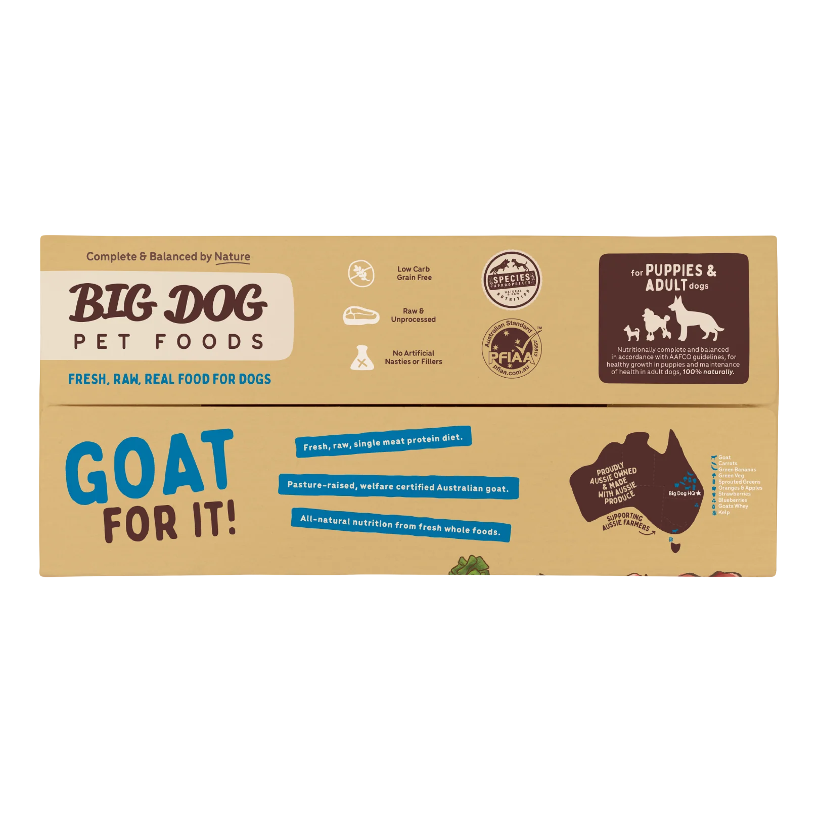Big Dog - Allergy Friendly Goat for Dogs (3kg) - Image 3