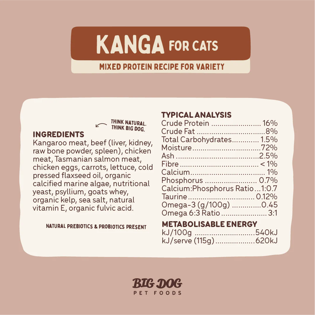 Big Dog - Kangaroo for Cats (1.38kg) - Image 8