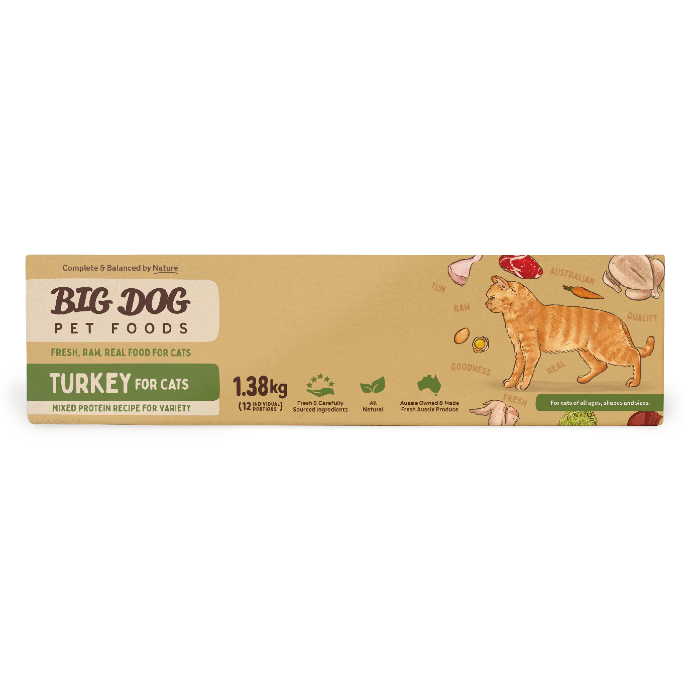 Big Dog - Turkey for Cats (1.38kg) - Image 4