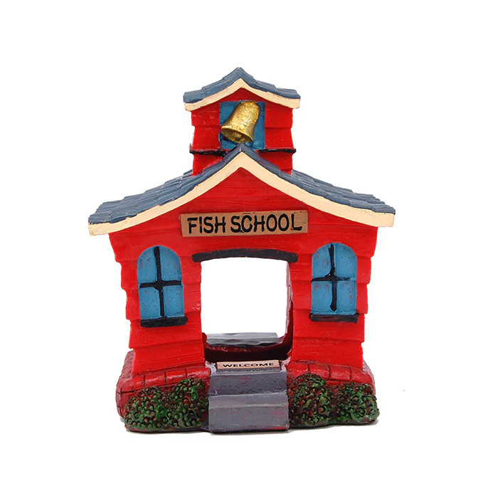 Bioscape Fantasy Fish School House 10 x 9cm