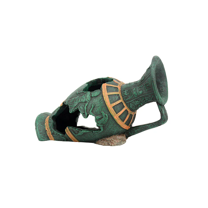 Bioscape Green Egyptian Urn 20 x 11.5cm