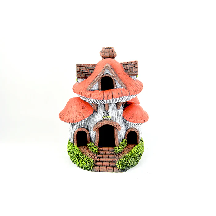 Bioscape Mushroom House Red 14 x 11 x 17cm