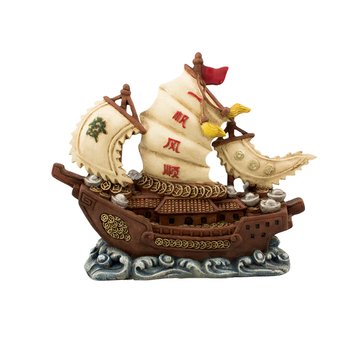 Bioscape Oriental Sailing Schooner 23.6 x 18cm