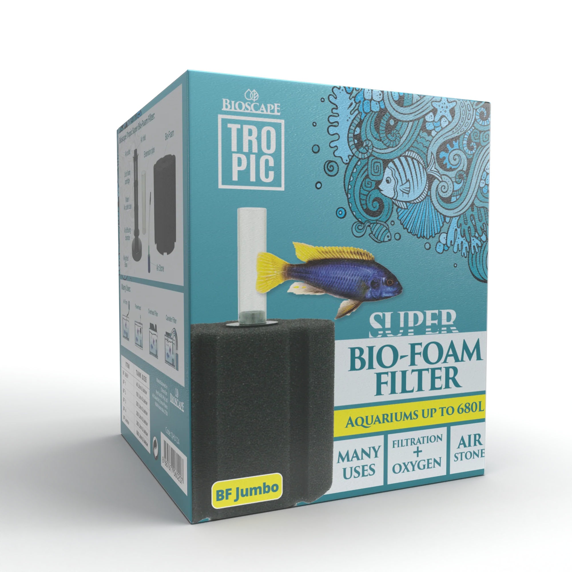 Bioscape Super Bio-Foam Filter BF Jumbo