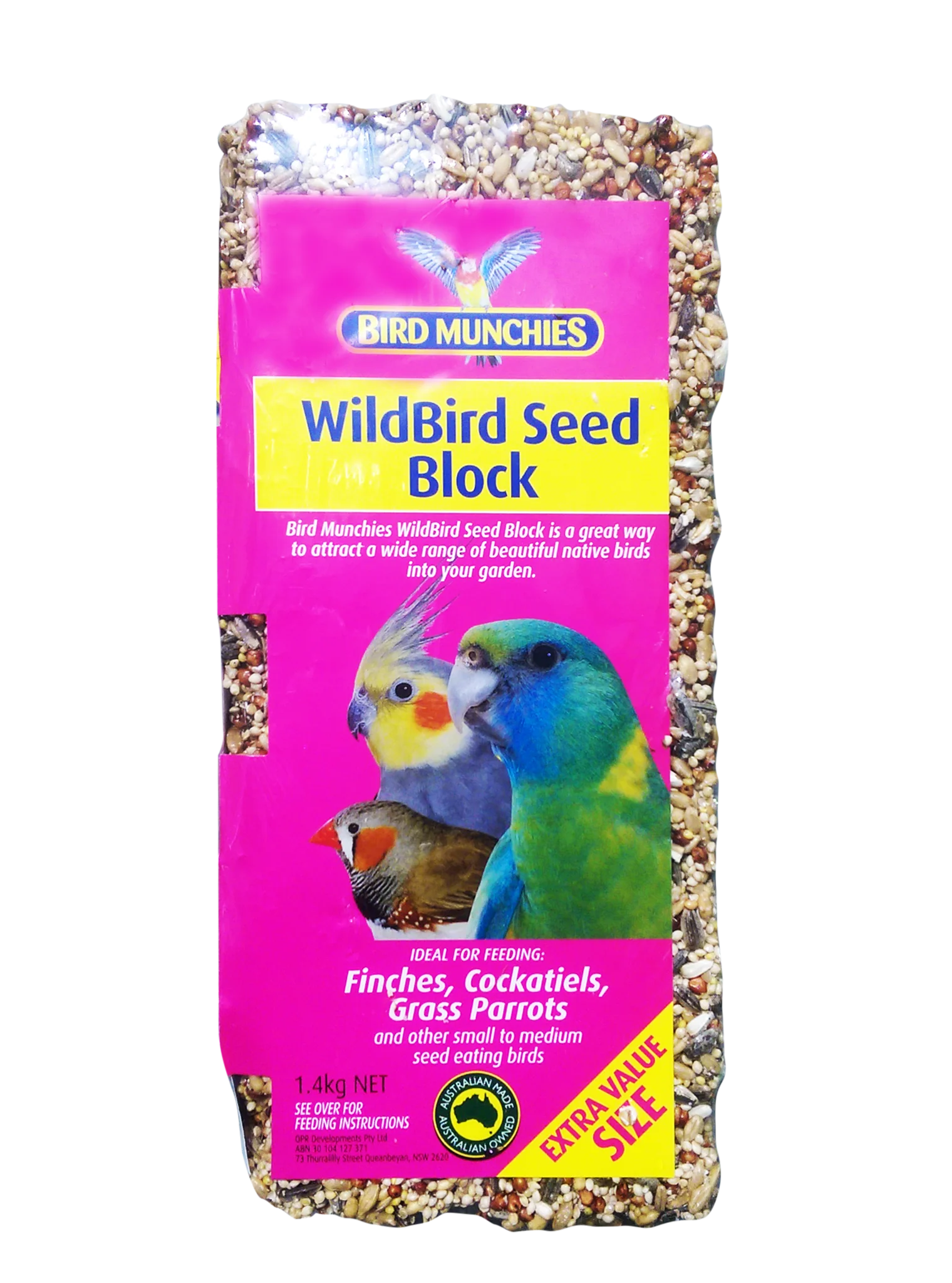 Bird Munchies - Wild Bird Seed Block 1.4kg