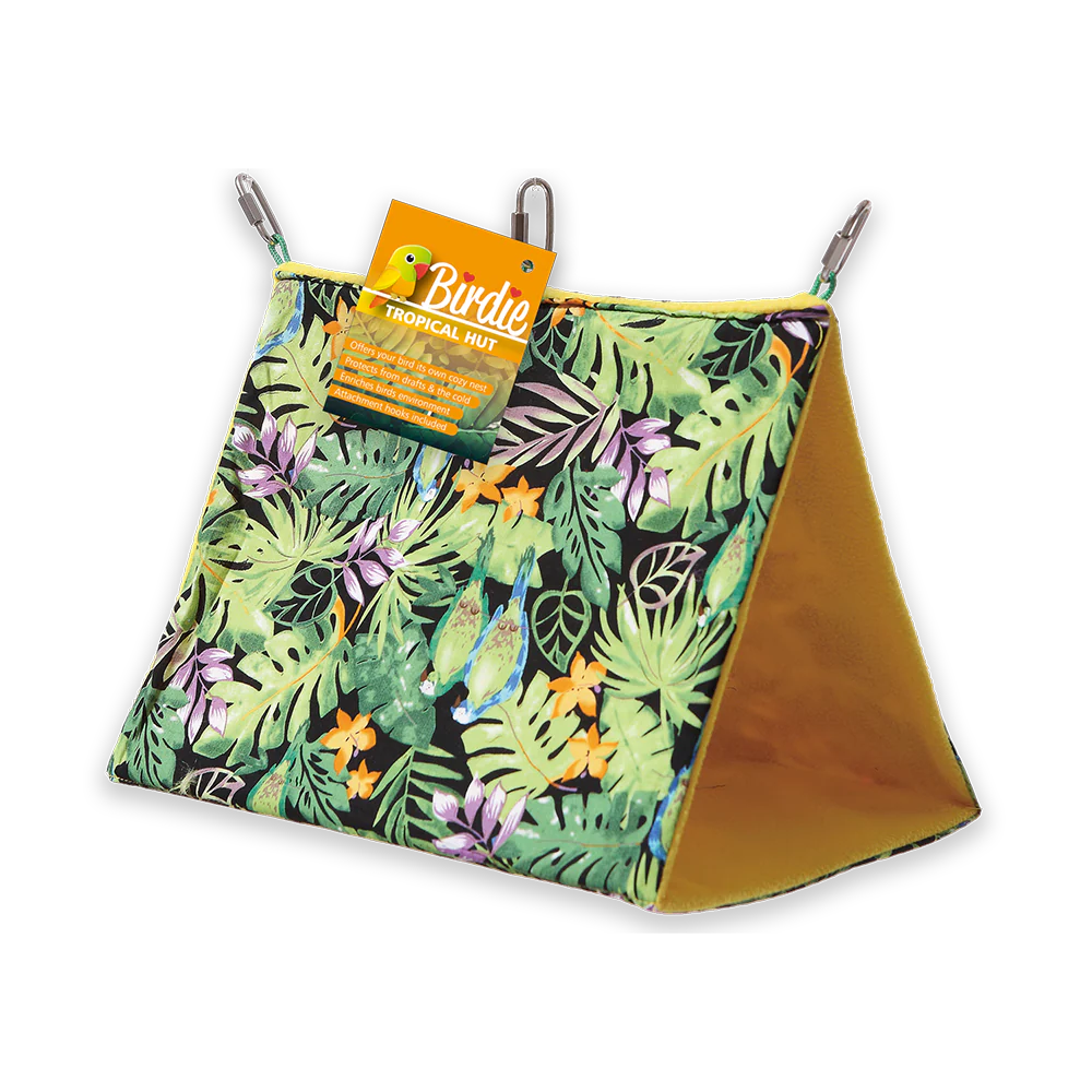 Birdie - Tropical Bird Hut (33cm)