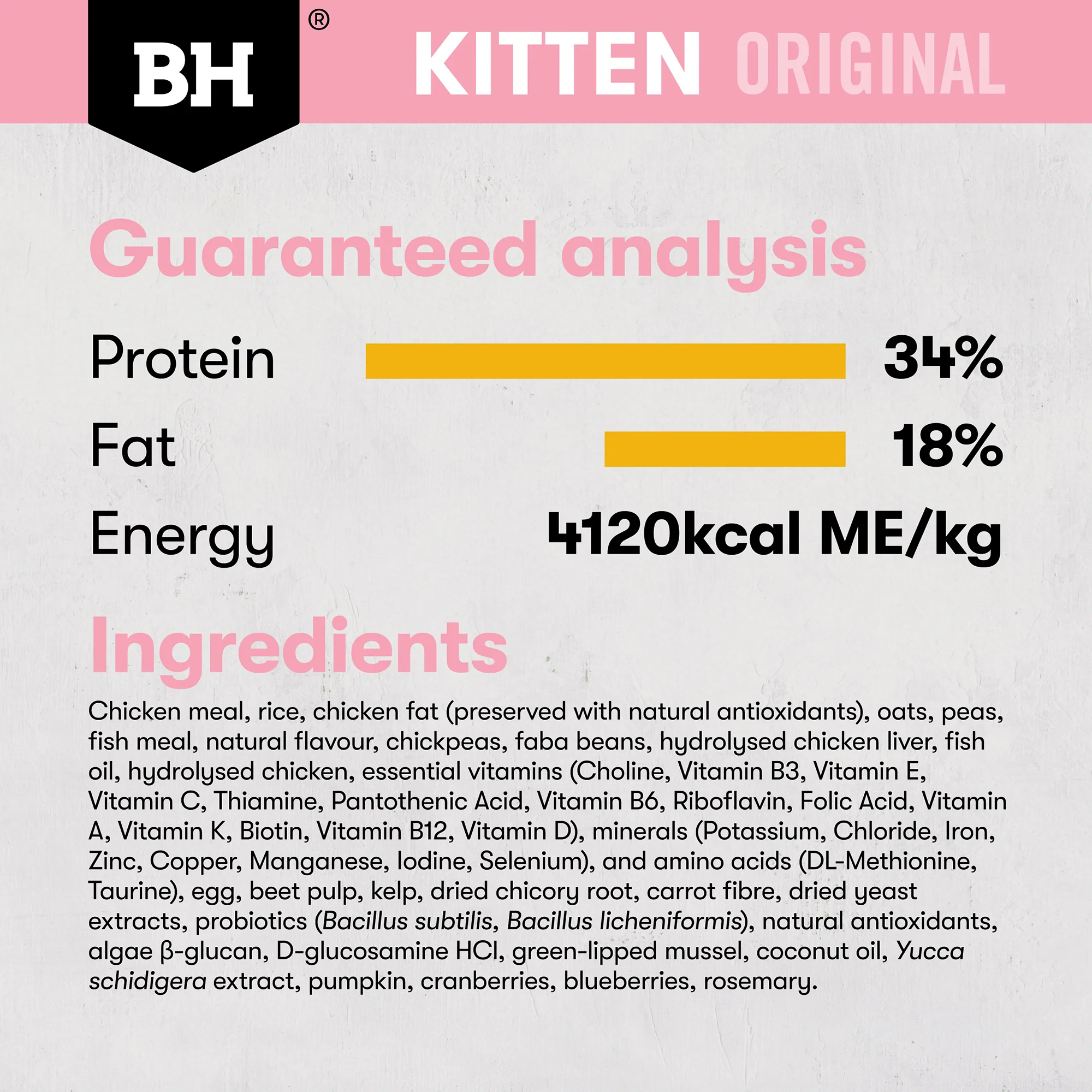 Black Hawk - Original Chicken Kitten Dry Food (2kg) - Image 8