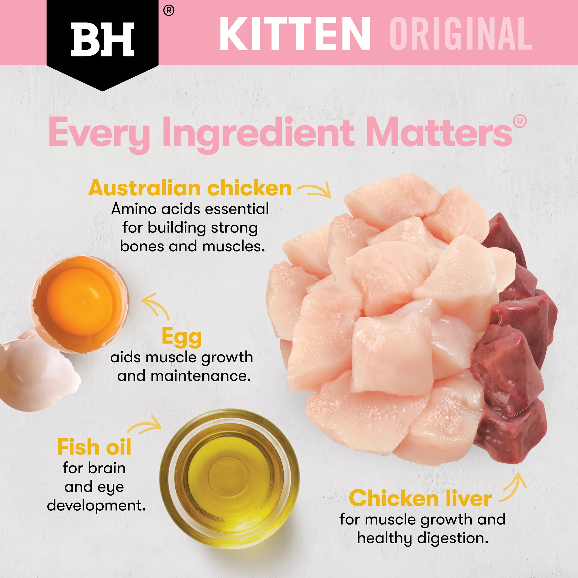 Black Hawk - Original Chicken Kitten Dry Food (4kg) - Image 4