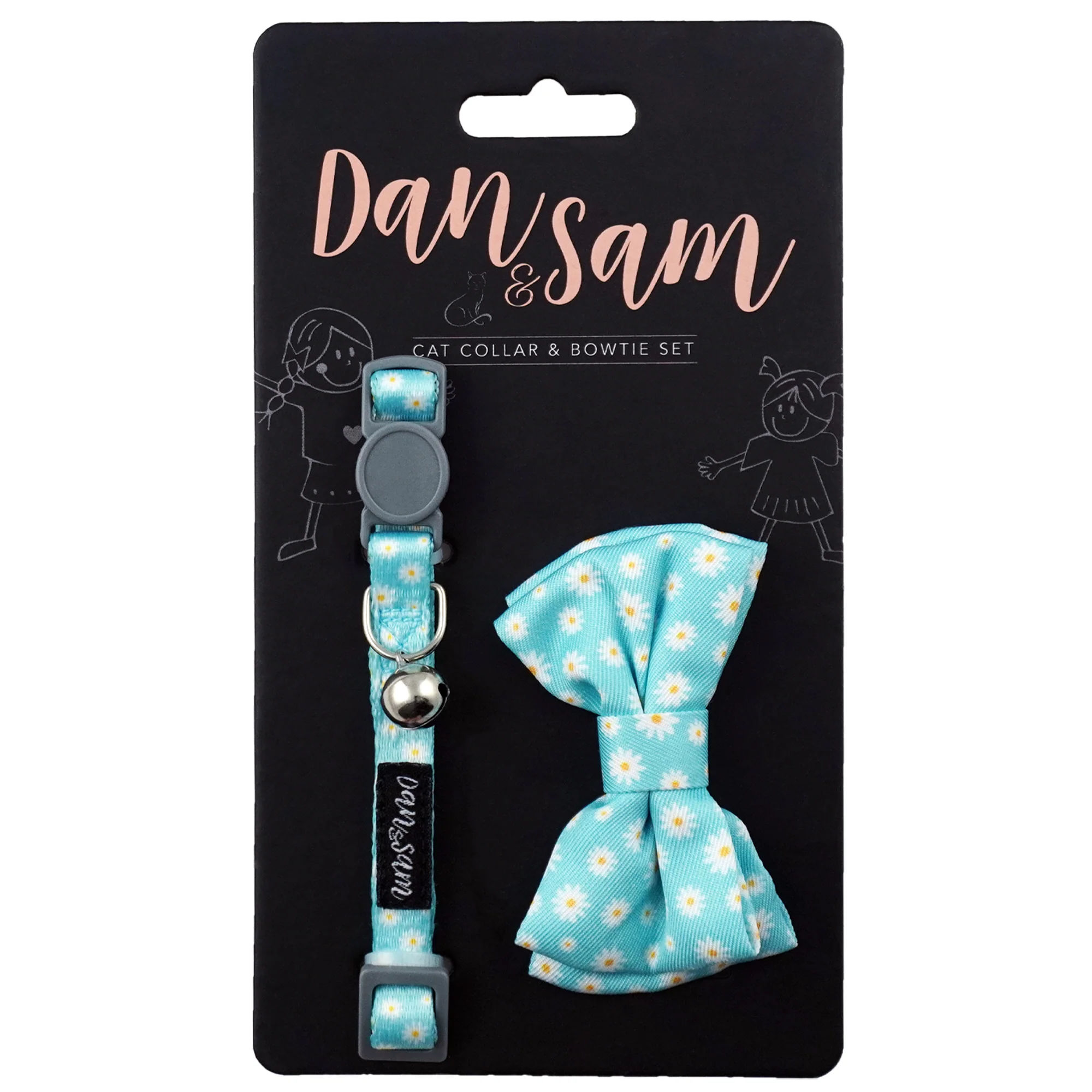 Dan & Sam - Cat Collar & Bowtie (Chamomile) - Image 2