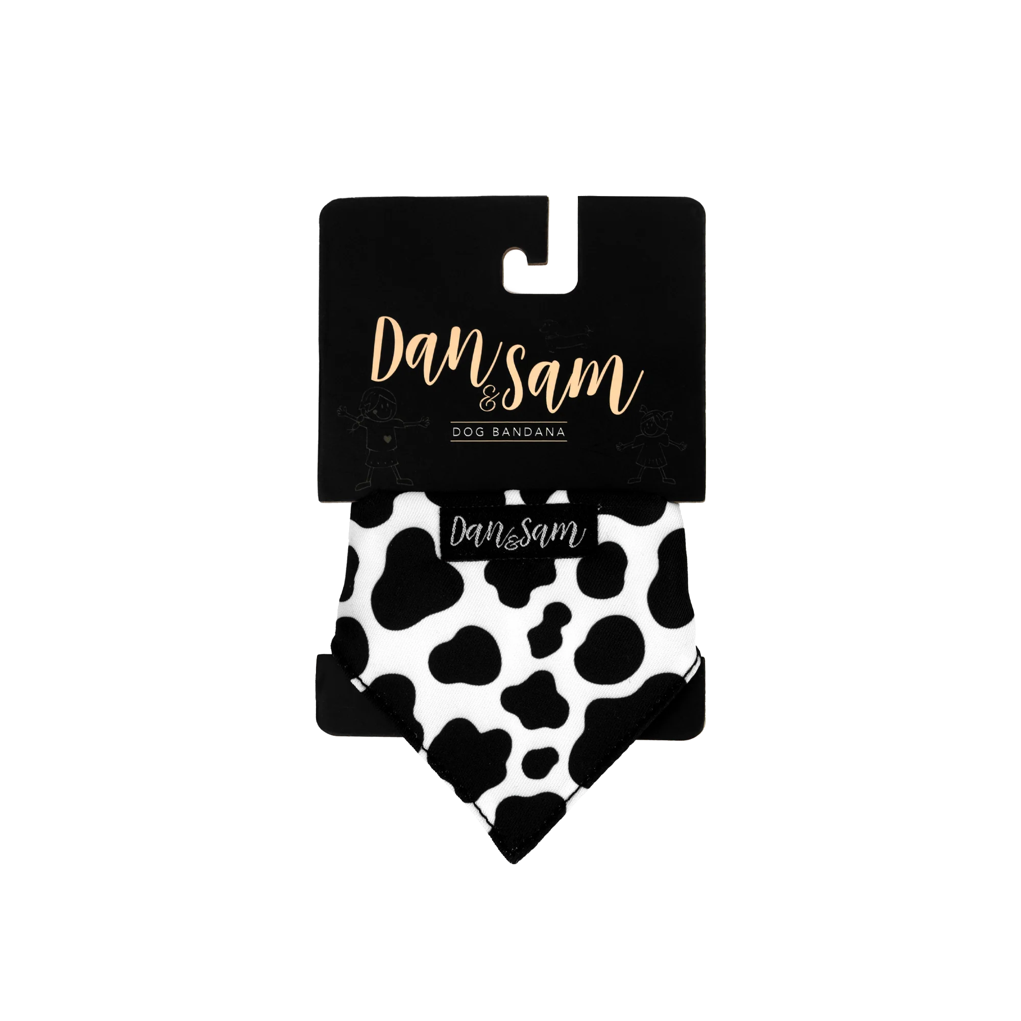 Dan & Sam - Dog Bandana (Milkshake)