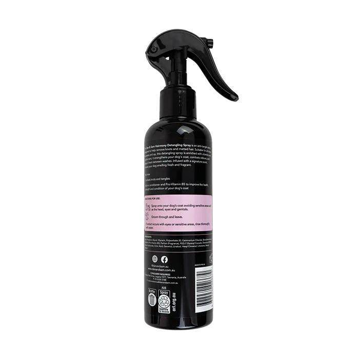 Dan & Sam Hairmony Detangling Spray 250ml - Image 2