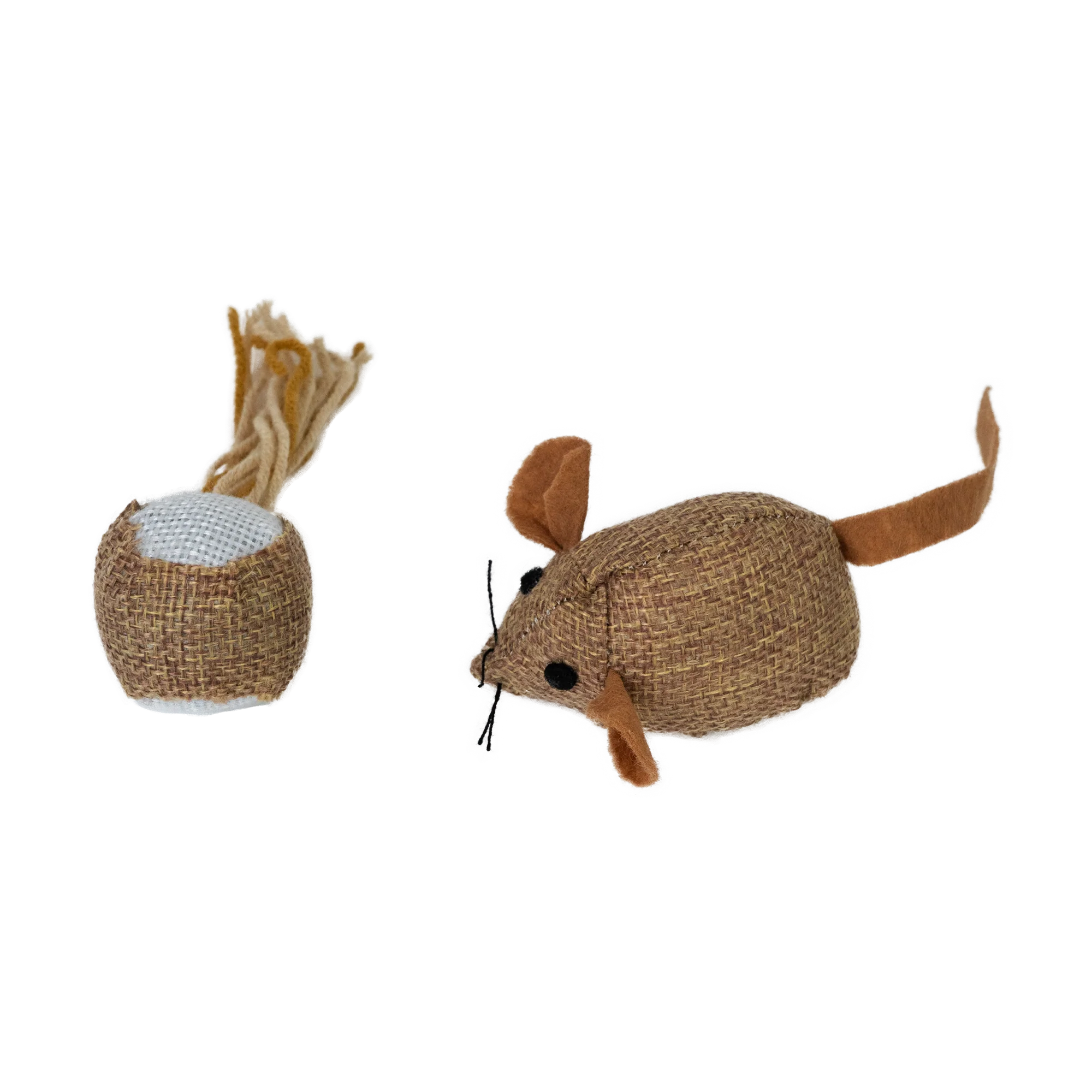 Dan & Sam Mabel the Mouse and Ball Duo Cat Toy