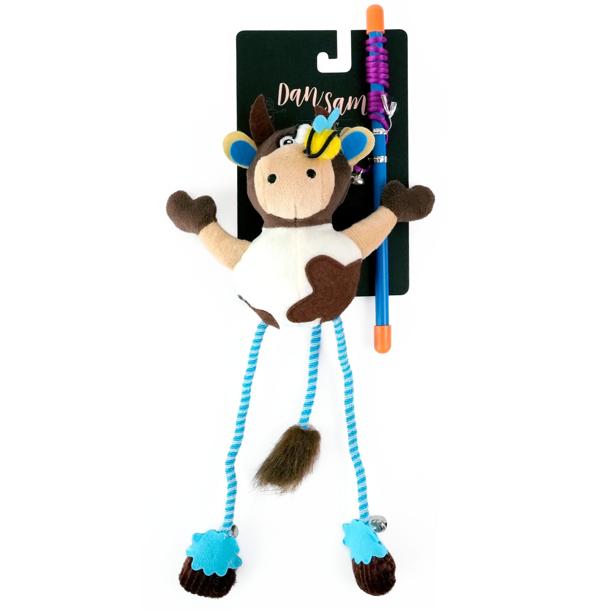 Dan & Sam Milky Way Cow Cat Wand
