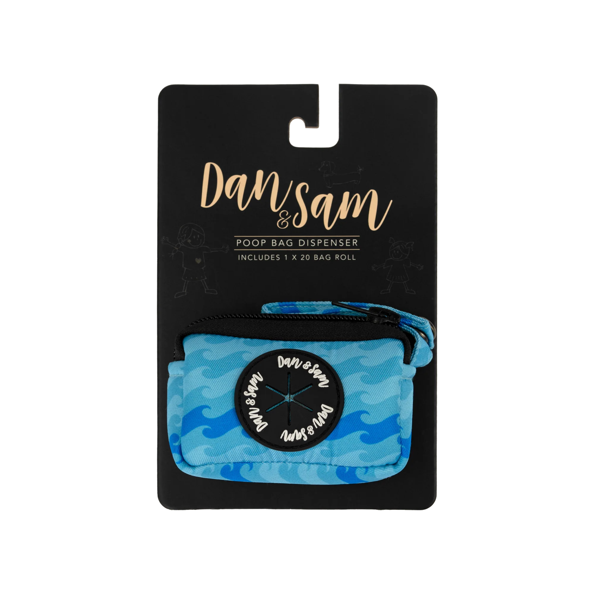 Dan & Sam - Poop Bag Dispenser (Coastal)