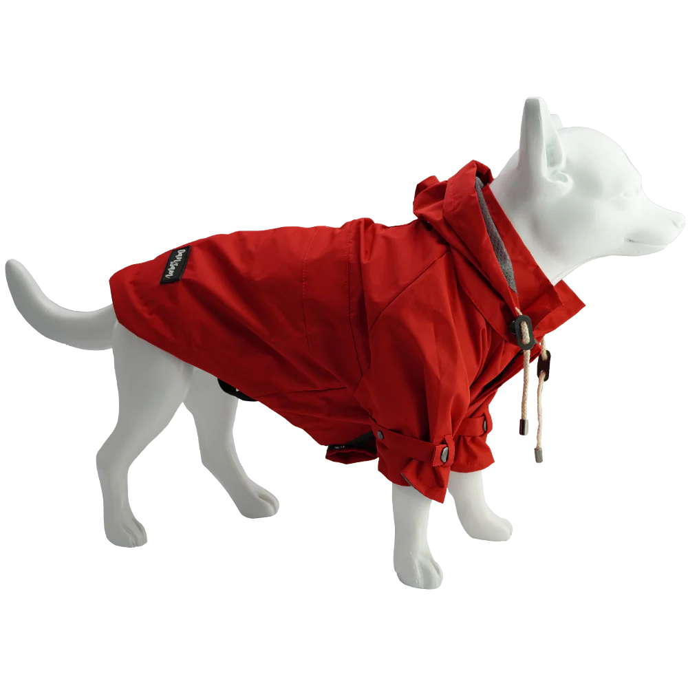 Dan & Sam - Rain Jacket (Classic Red)