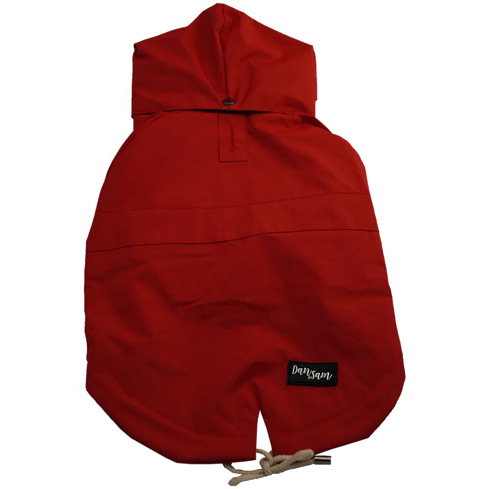 Dan & Sam - Rain Jacket (Classic Red) - Image 3