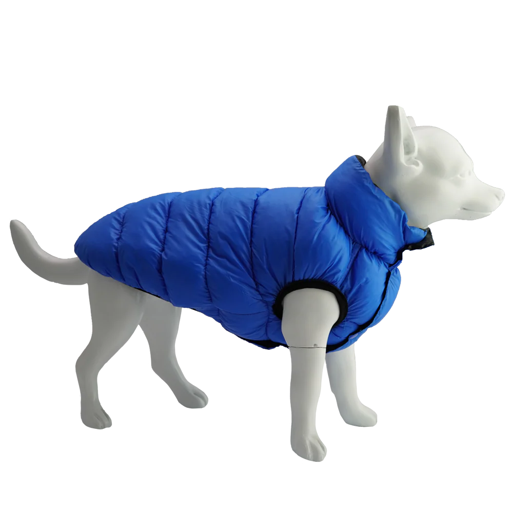 Dan & Sam - Reversible Puffer Jacket (Blue/Black)