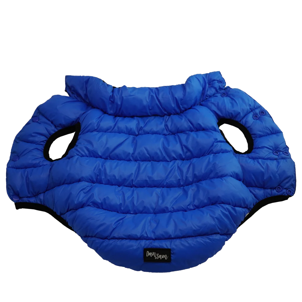 Dan & Sam - Reversible Puffer Jacket (Blue/Black) - Image 5