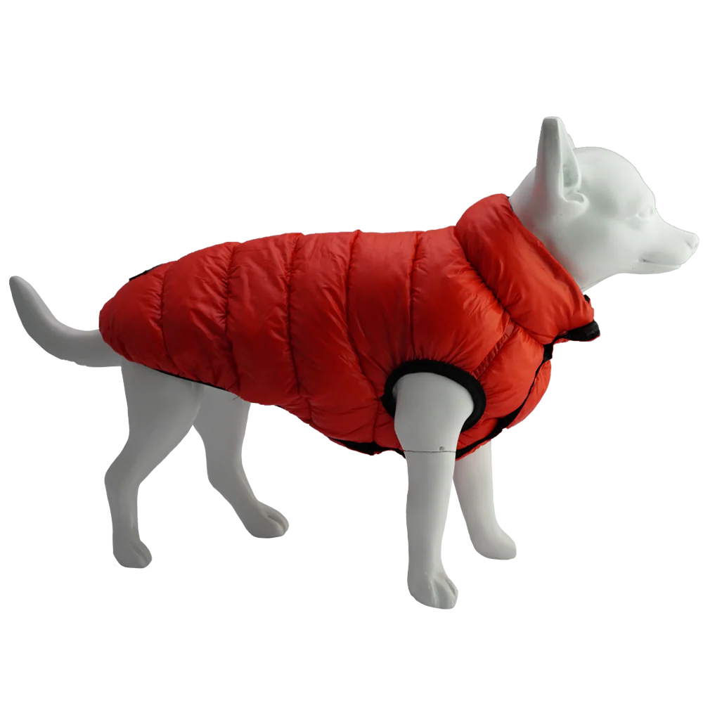 Dan & Sam - Reversible Puffer Jacket (Red/Black)