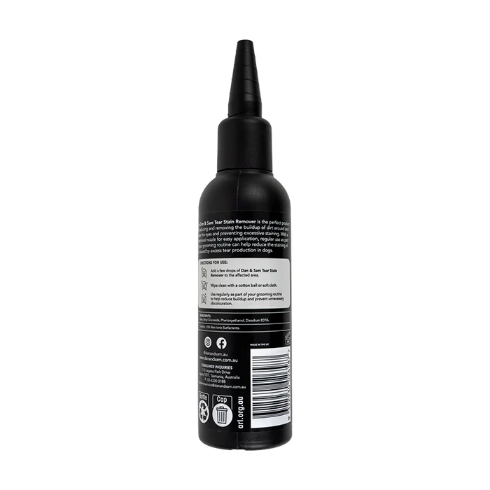 Dan & Sam Tear Stain Remover 100ml - Image 2