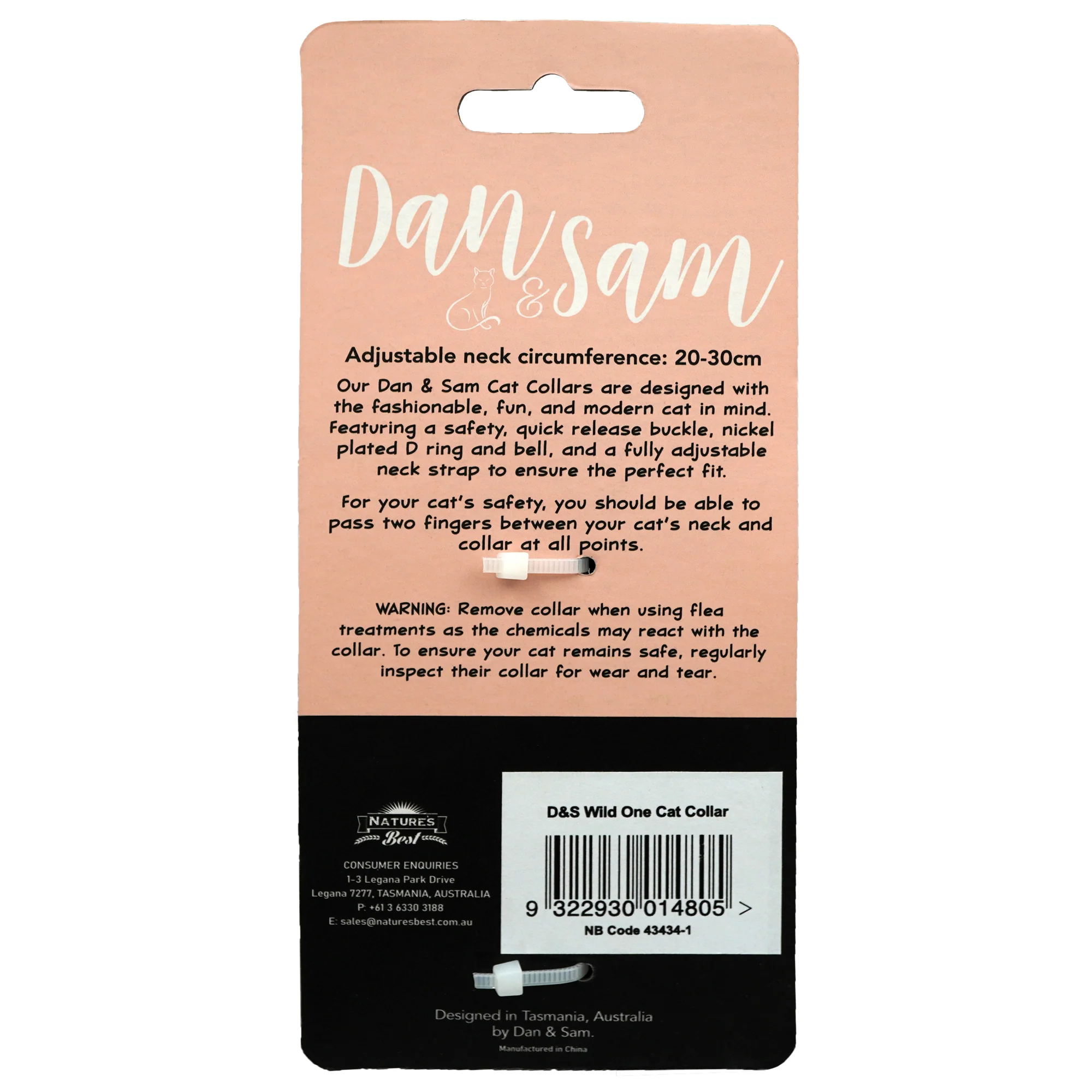 Dan & Sam - Cat Collar (Wild One) - Image 3