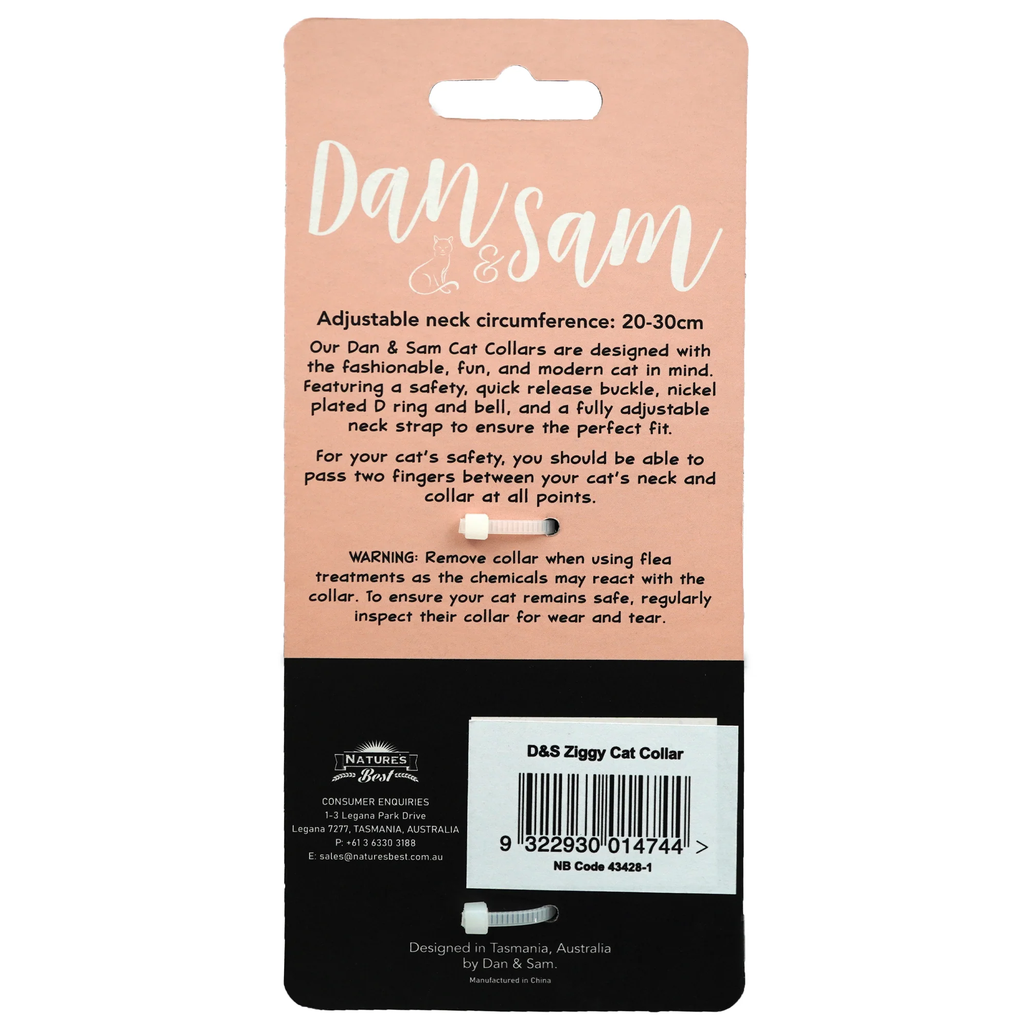Dan & Sam - Cat Collar (Ziggy) - Image 3