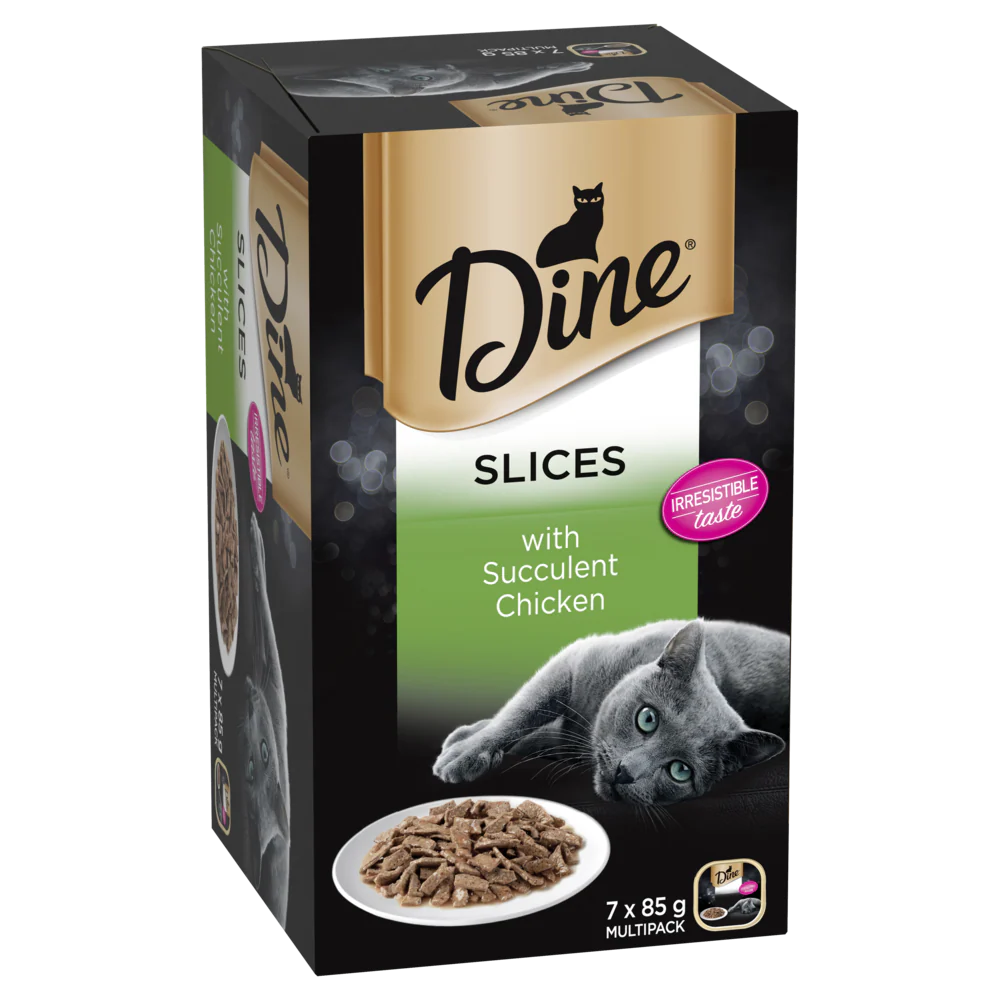 DINE - Chicken Slices Cat Wet Food (85g x 7pk)
