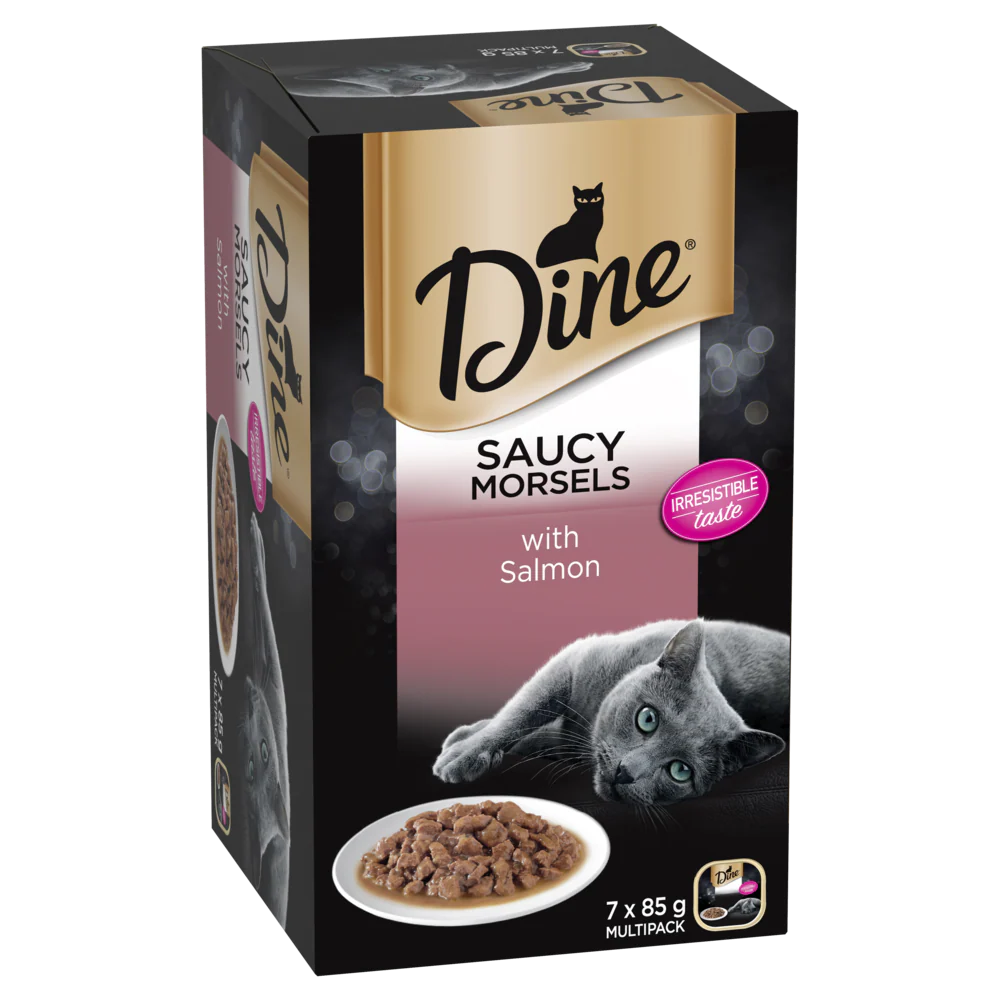 DINE - Salmon Cat Wet Food (85g x 7pk)