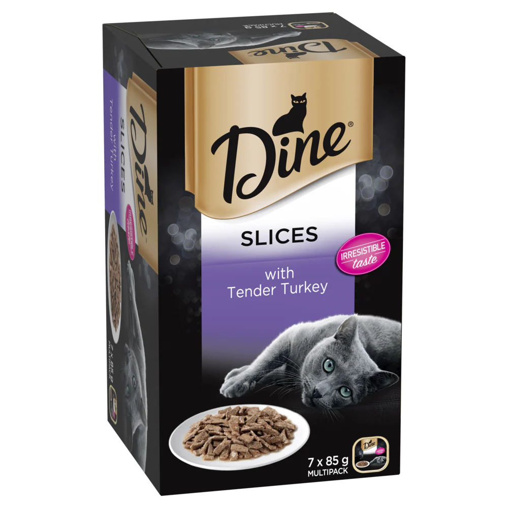 DINE - Tender Turkey Cat Wet Food (85g x 7pk)