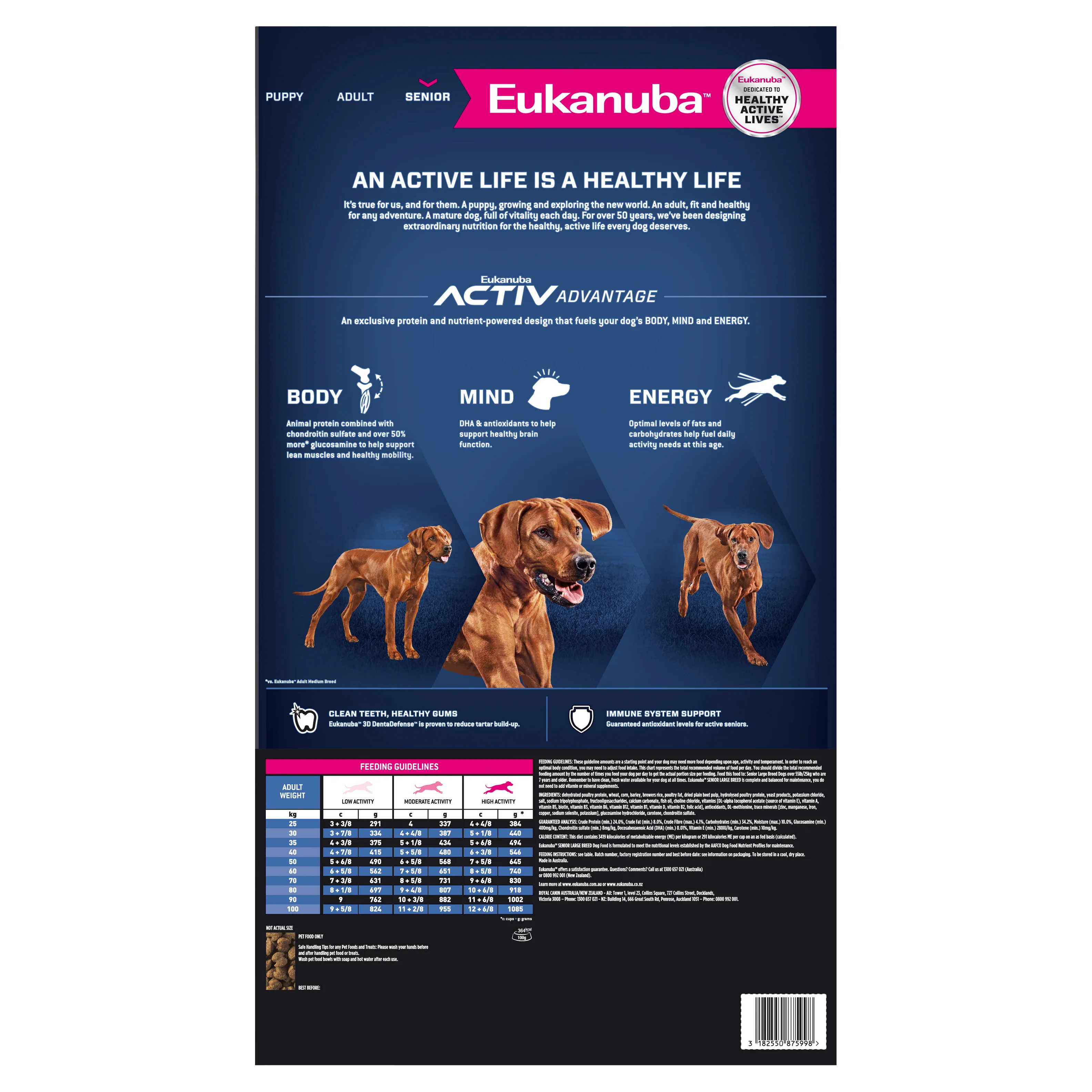Eukanuba - Large Breed Senior Adult Dog Dry Food (14kg) - Image 2