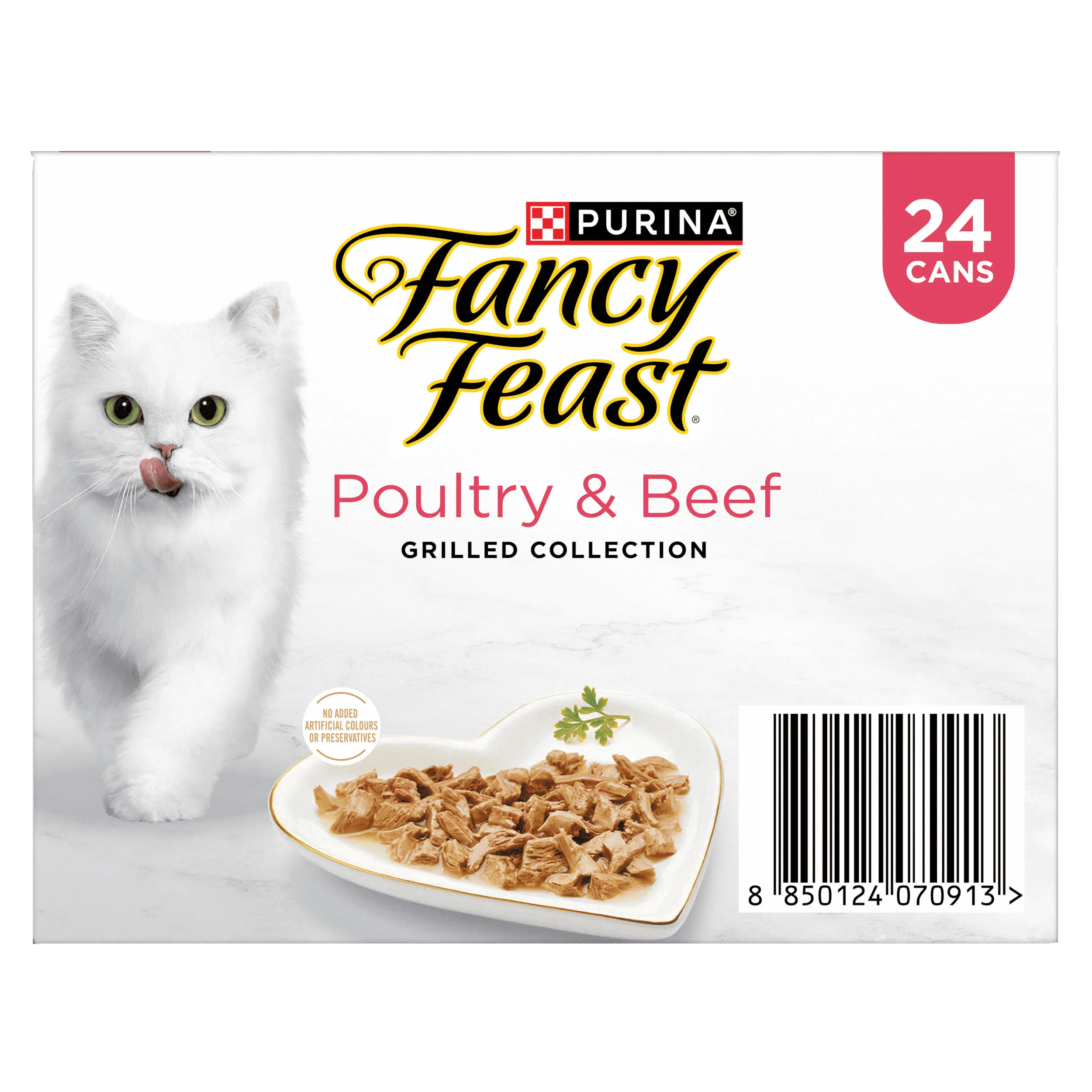 FANCY FEAST - Adult Classic Poultry & Beef Grilled Collection Wet Cat Food (85g x 24pk) - Image 2