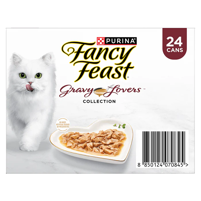 FANCY FEAST - Adult Gravy Lovers Poultry & Beef Collection Wet Cat Food (85g x 24pk) - Image 2