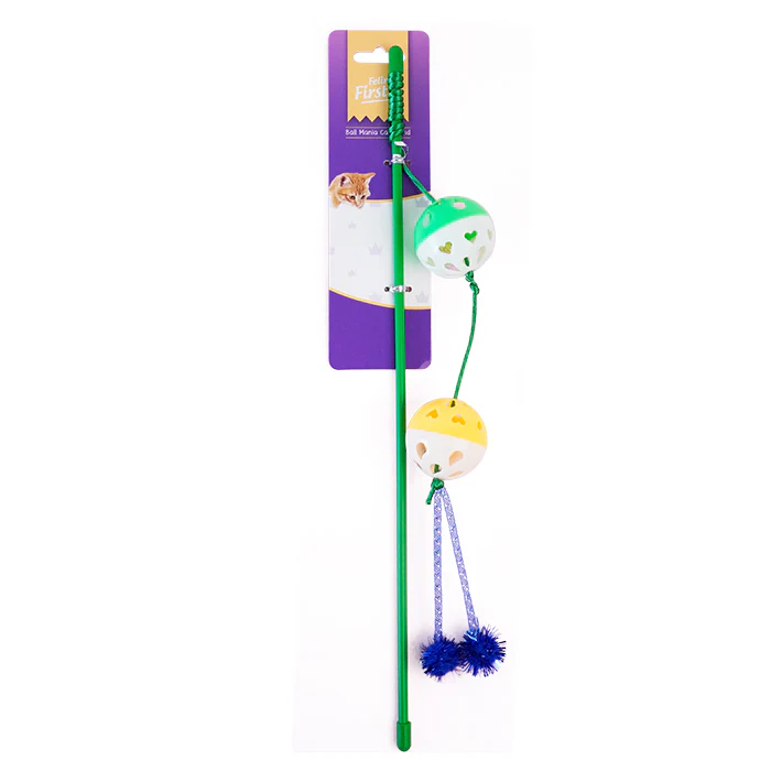 Feline First Ball Mania Cat Wand